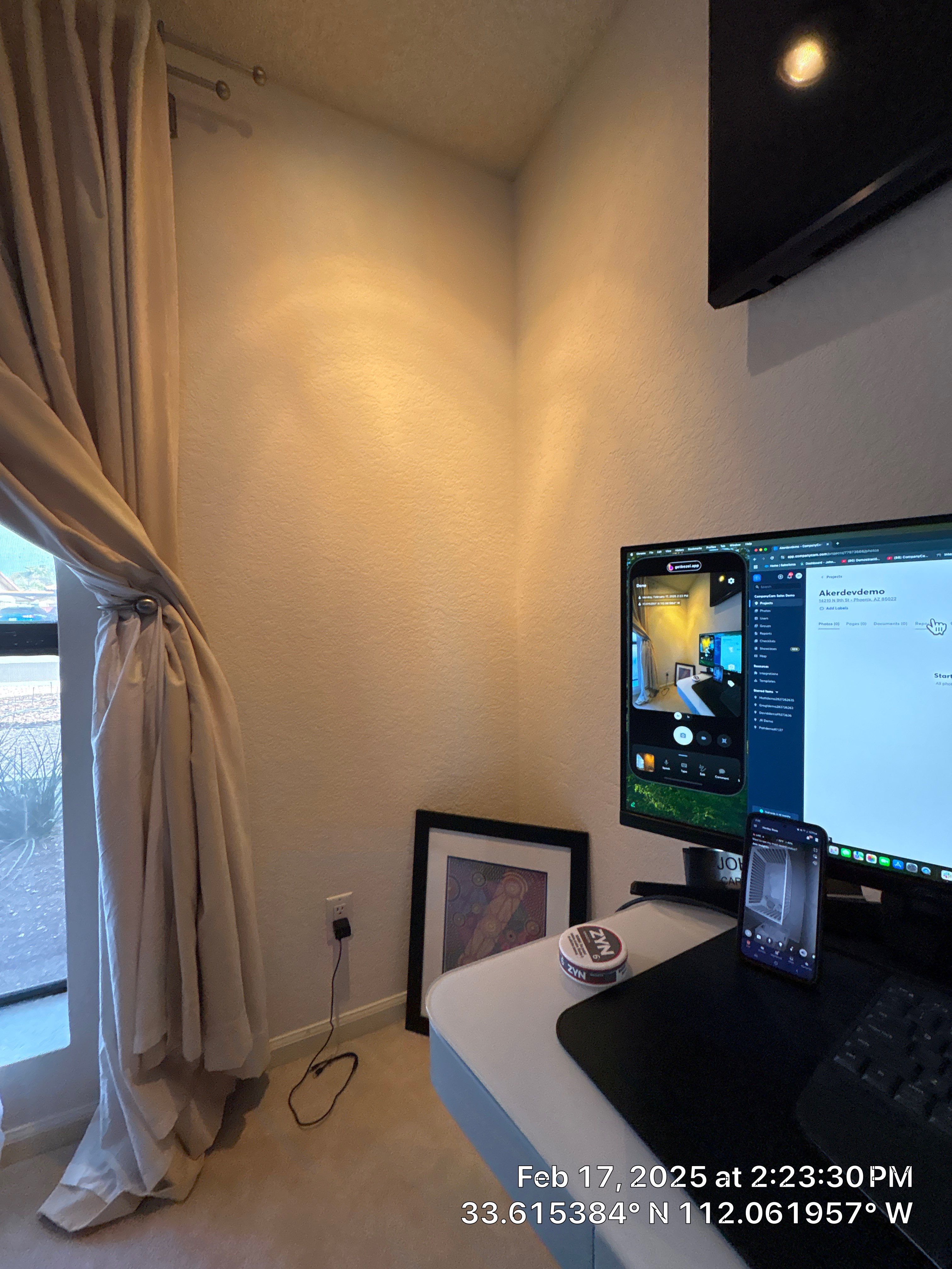 Bedroom Remodel using Metal by CompanyCam Sales Demo