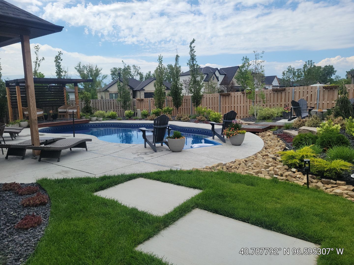 A Parade of Homes Landscape Masterpiece by New Horizon Landscapes