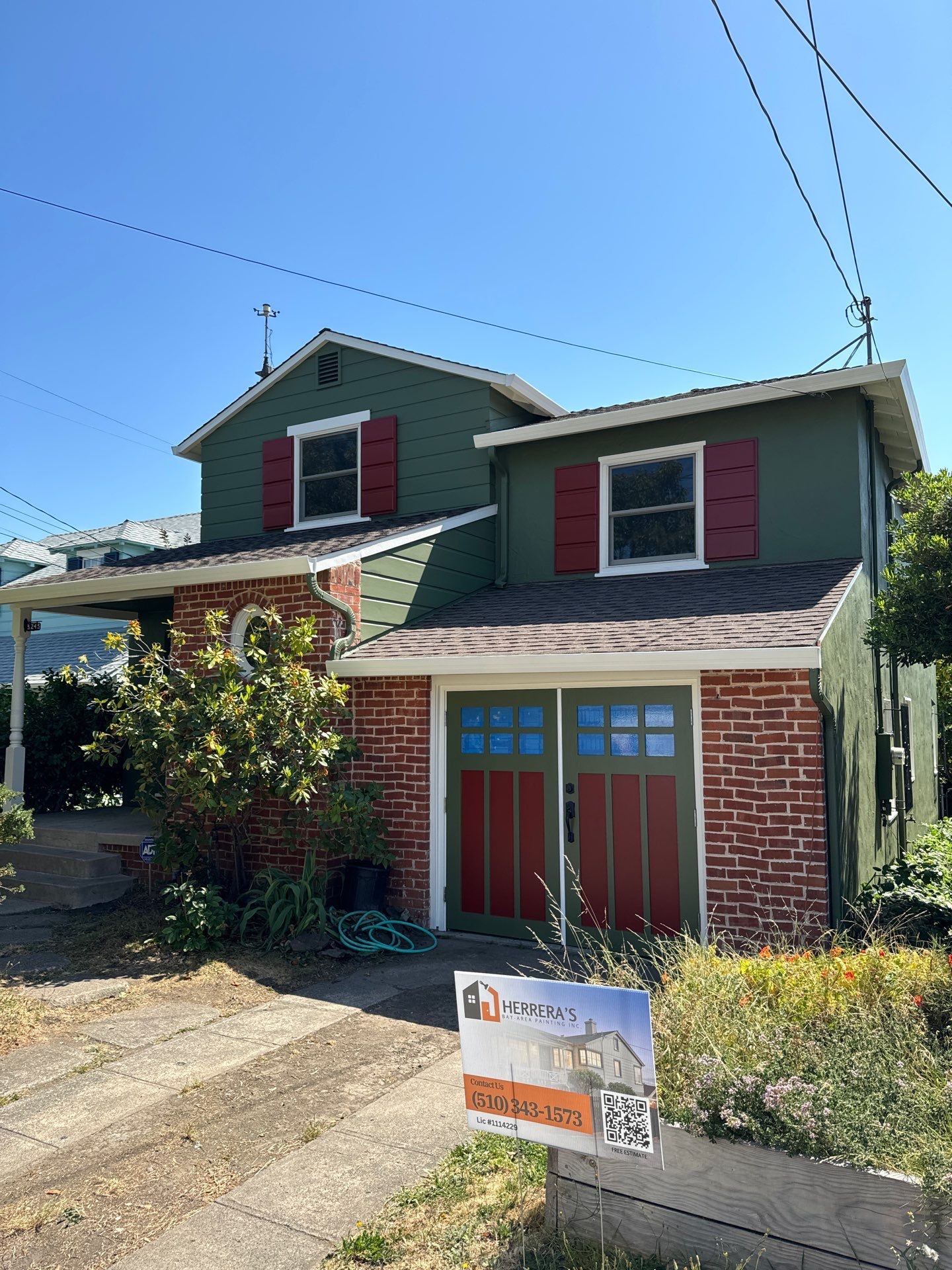 Project in Oakland by Herrera’s Bay Area Painting inc.