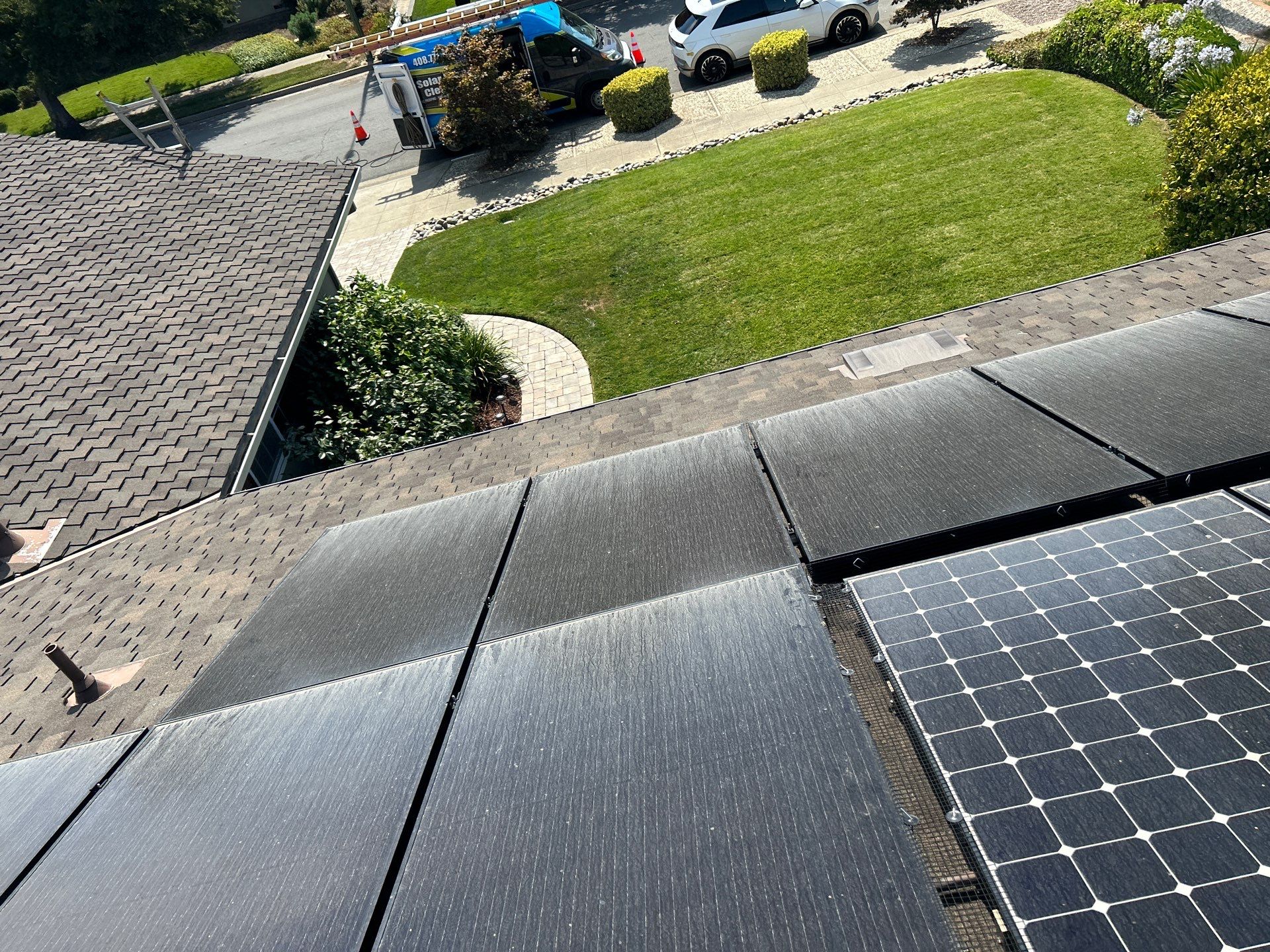 Solar Panel Critter Guard Installation by All One Solar Shine