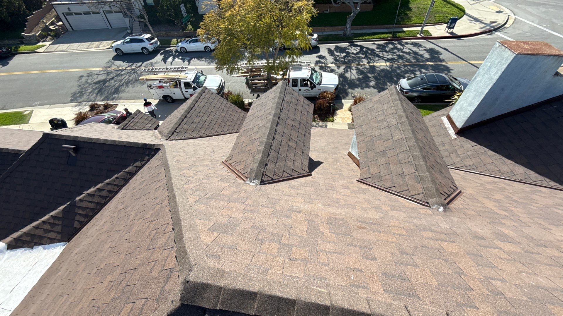 Residential Roofing Installation using Owens Corning Duration Cool Shingles by Hull Brothers Roofing