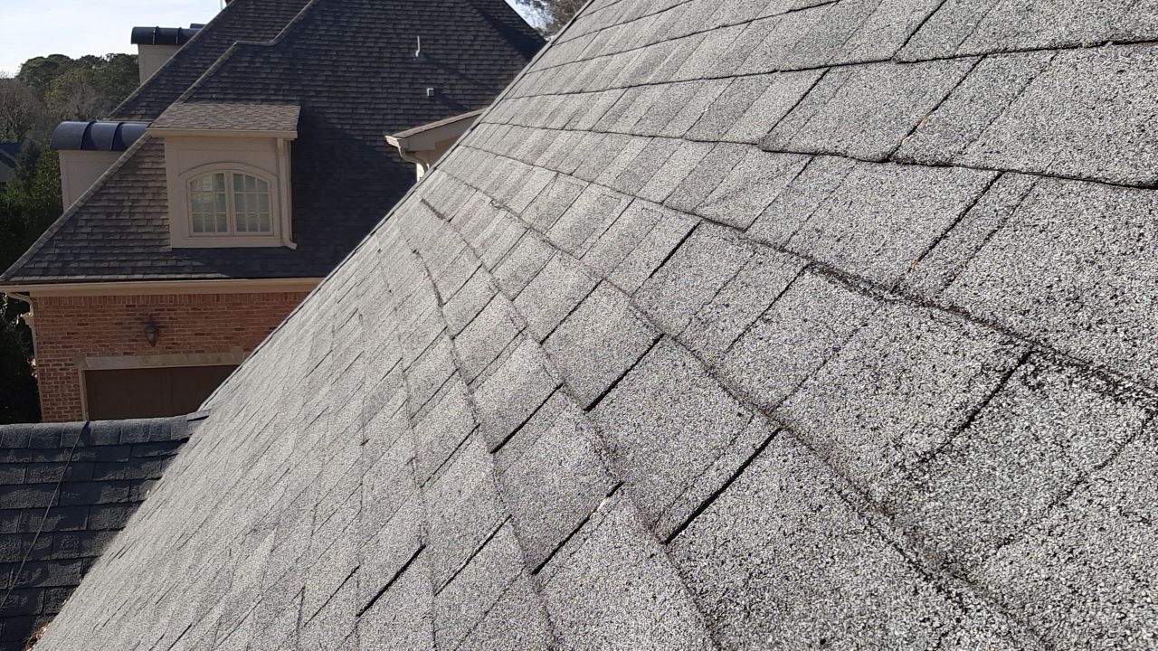 Residential Roofing Installation using GAF Timberline HDZ Charcoal by Georgia Roof Advisors