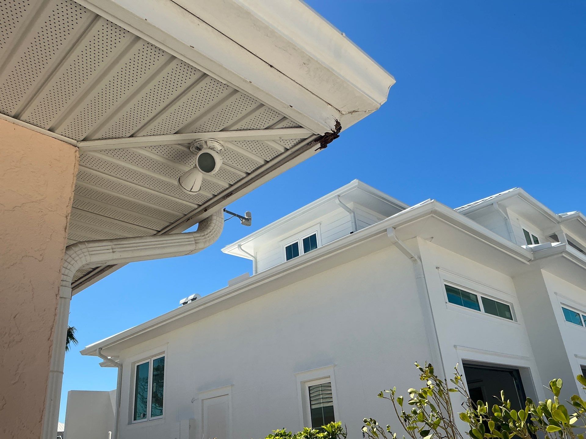 Soffit and Fascia Installation in Holmes Beach FL by Gutter Professors