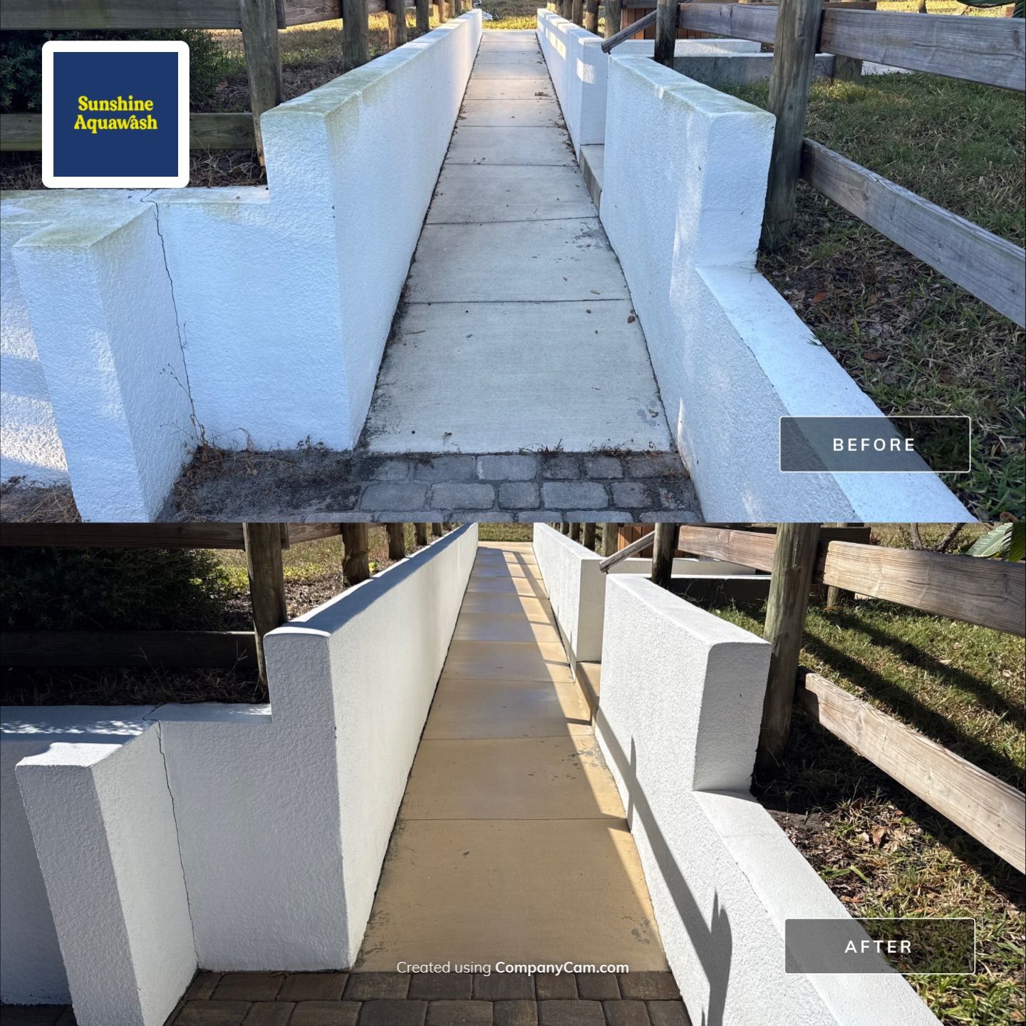 HOA Community Cleaning in River Wind | Sidewalk & Curb Pressure Washing in Bradenton, FL by Sunshine AquaWash