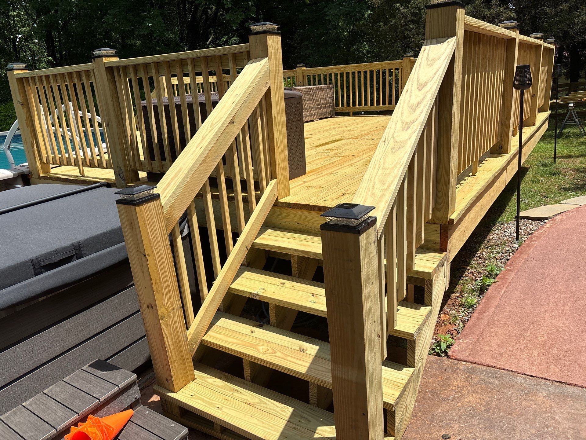 Fence and Deck using Wood Sealant by DuraSeal