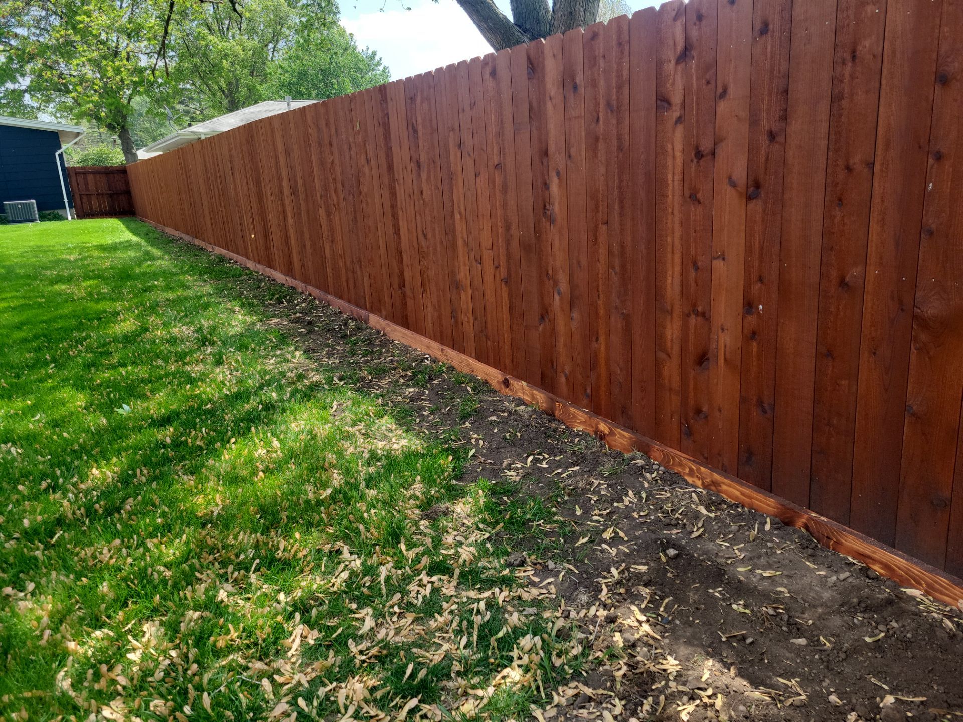 Project in Cedar Falls by Perfect Picket Fence and Stain