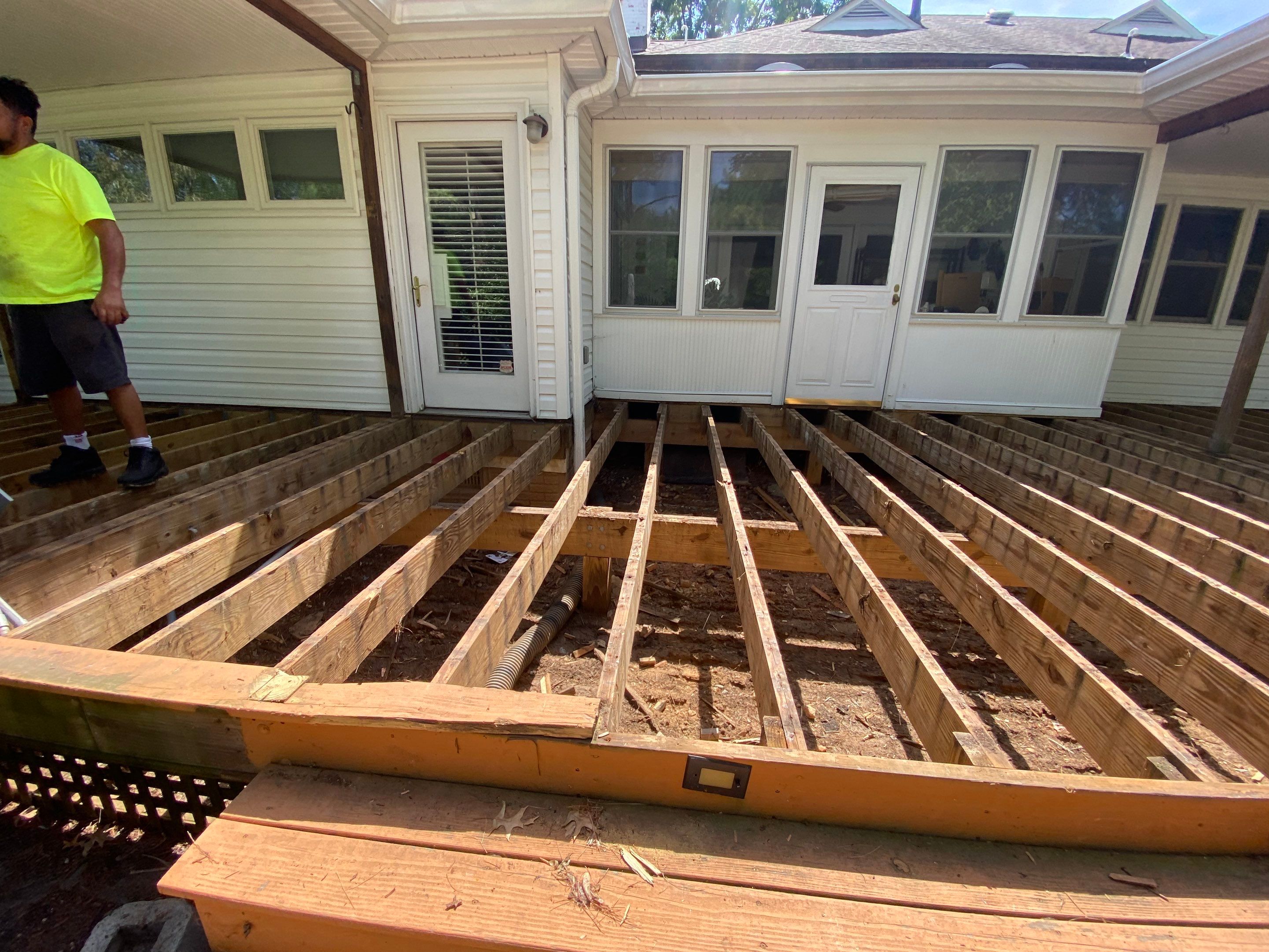 Deck Transformation using Timbertech & Azek by The Smet Companies, LLC