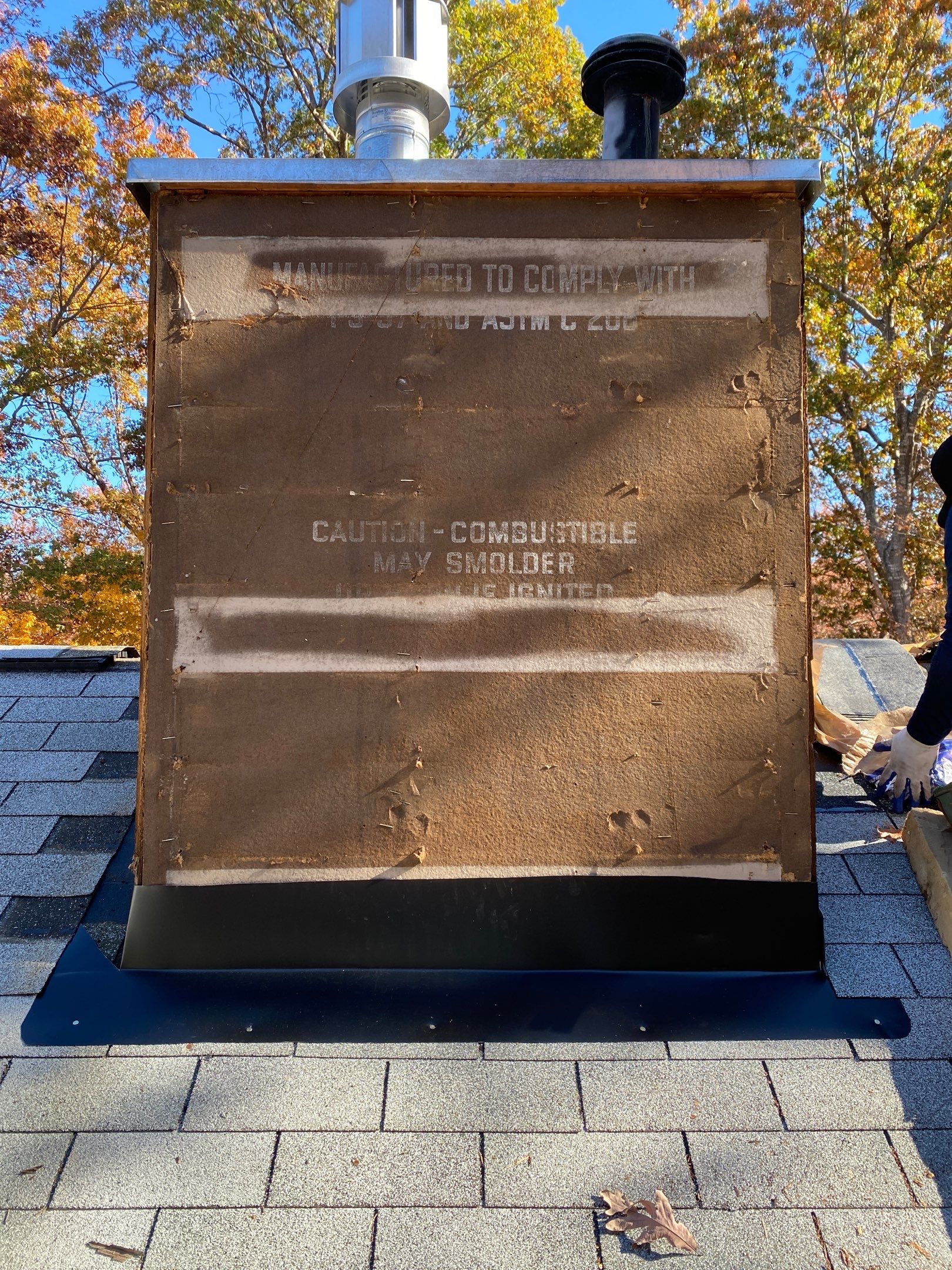 Roof Repairs/Chimney Siding  by Pro Performance Roofing