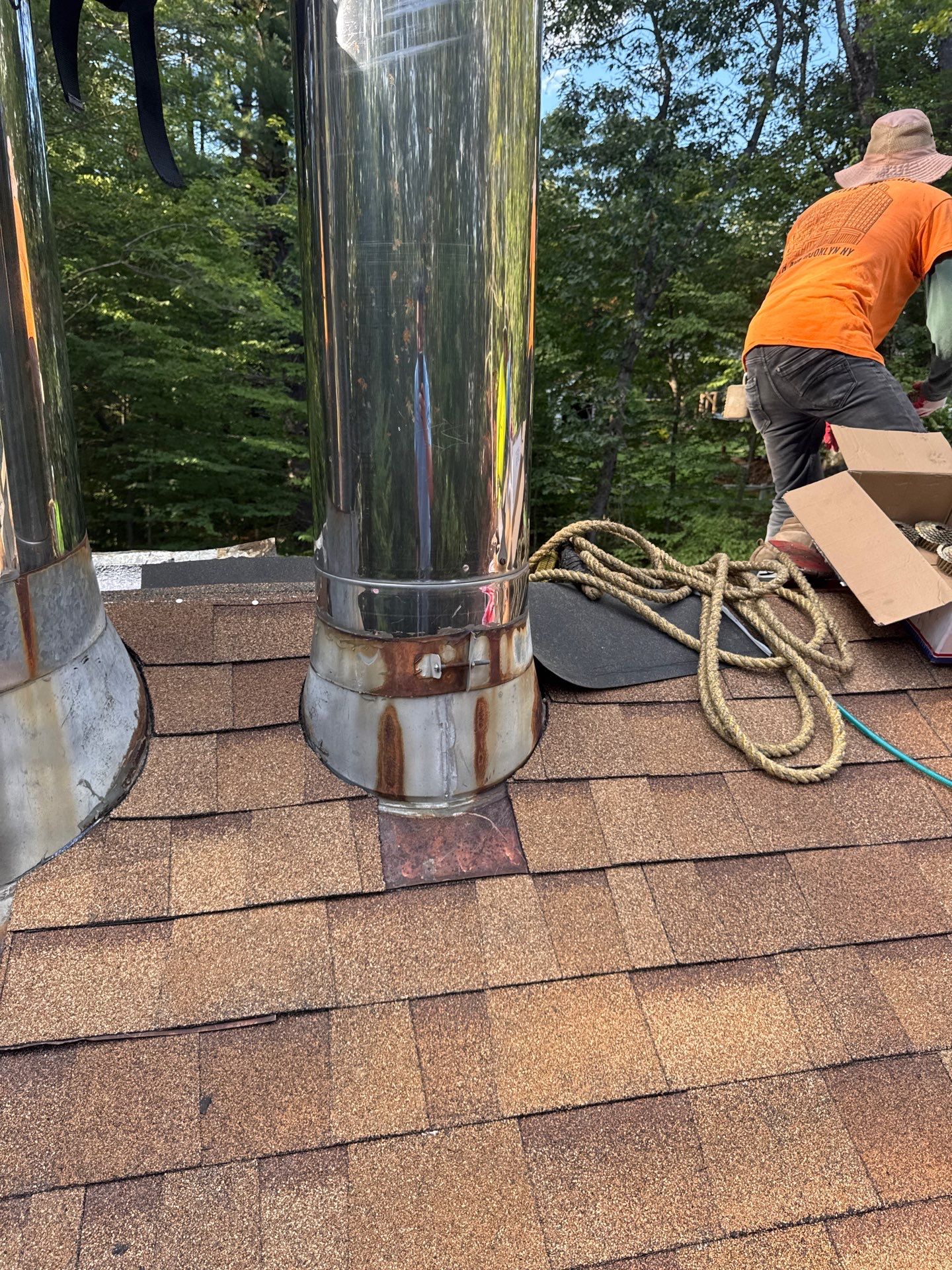 Roof Replacement & Skylight Installation in Bedford, MA by Mighty Dog Roofing of Greater Middlesex County