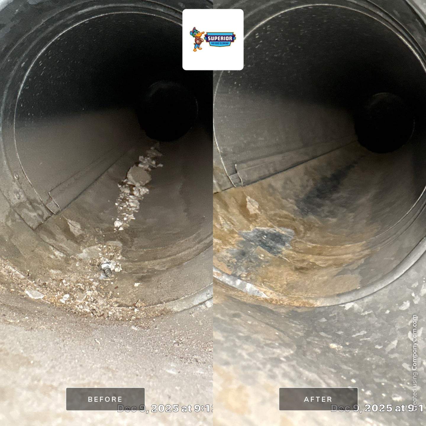 Air Duct Cleaning With a Vacuum Truck in Pittsburgh, PA by Superior Air Duct Cleaning