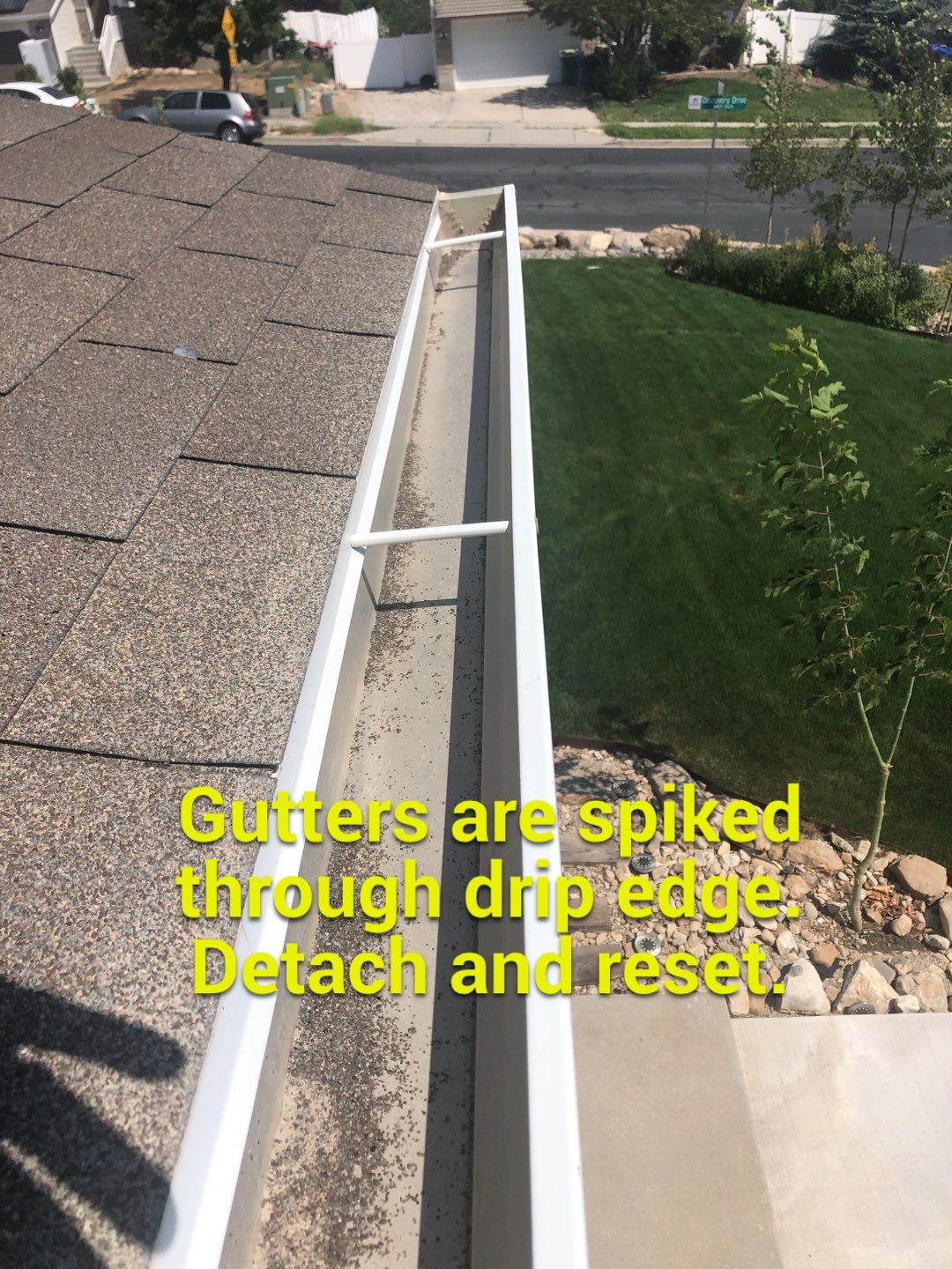 Storm Damaged Roof using GAF Timberline HDZ - Lifetime Shingle by The Roof Doctor