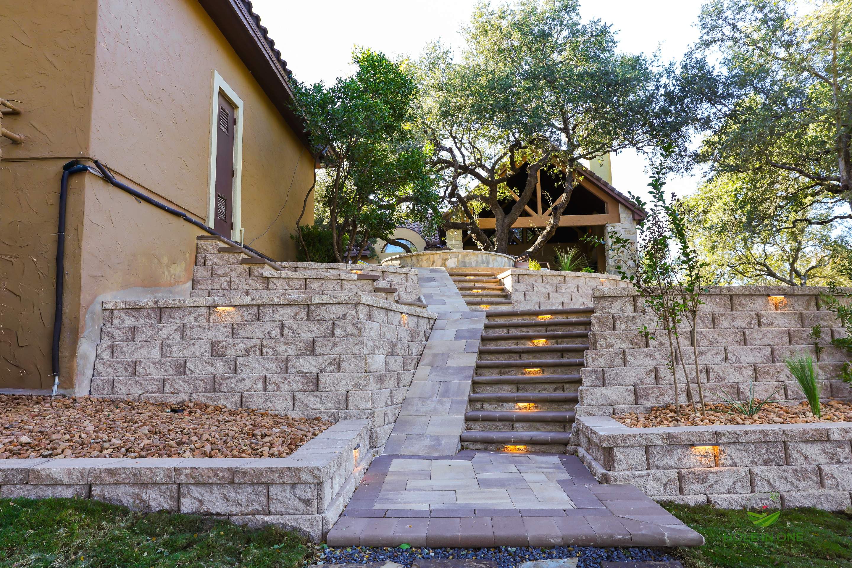 Heights At Stone Oak, San Antonio Tx. by Hole In One Lawns, LLC