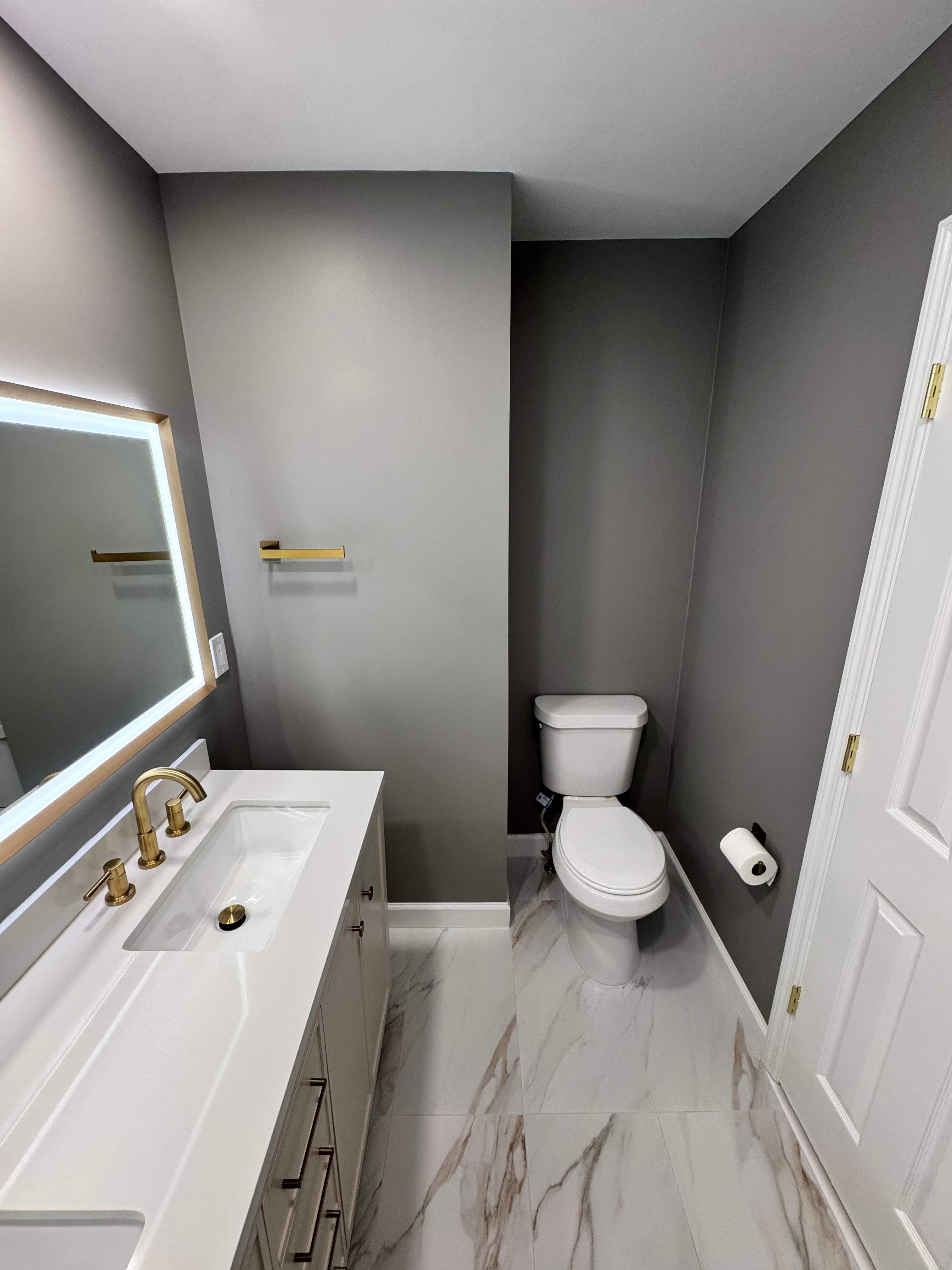 Master bathroom remodel by Prudencio