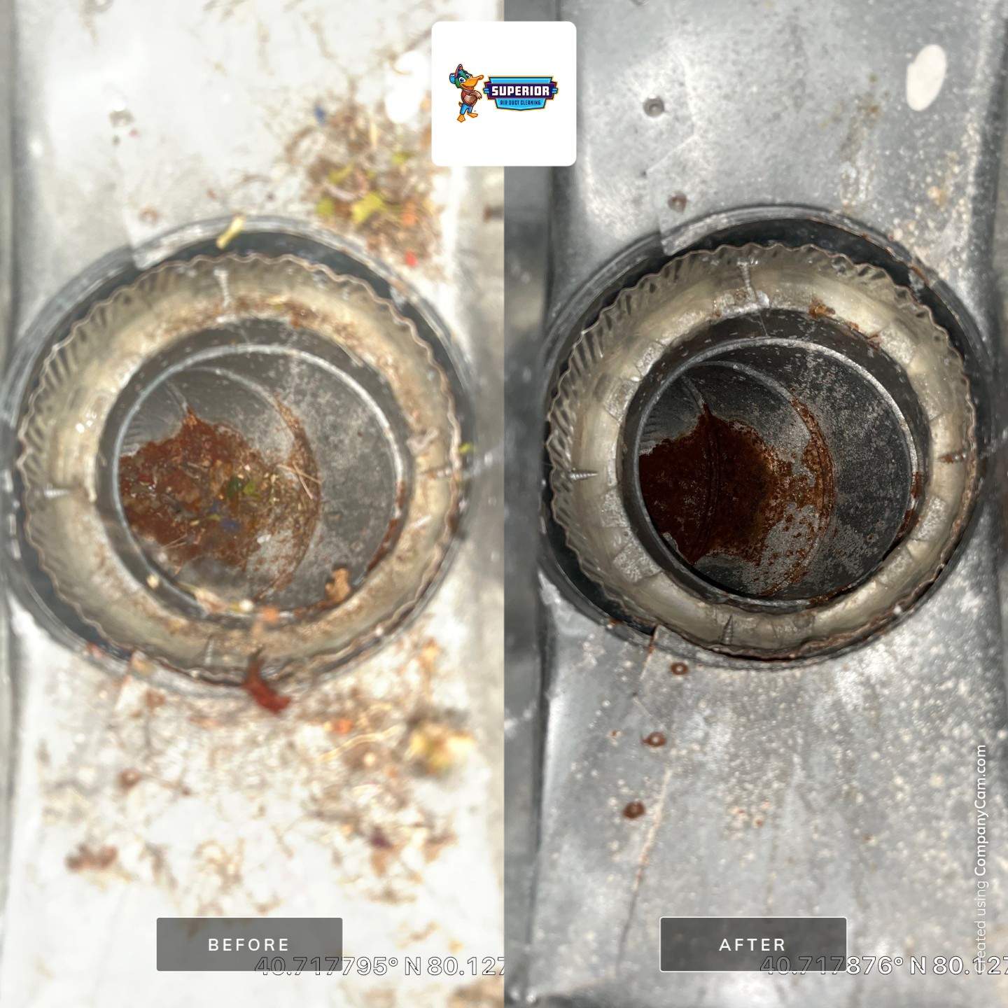 Air Duct & Dryer Vent Cleaning With a Vacuum Truck in Cranberry Twp, PA by Superior Air Duct Cleaning