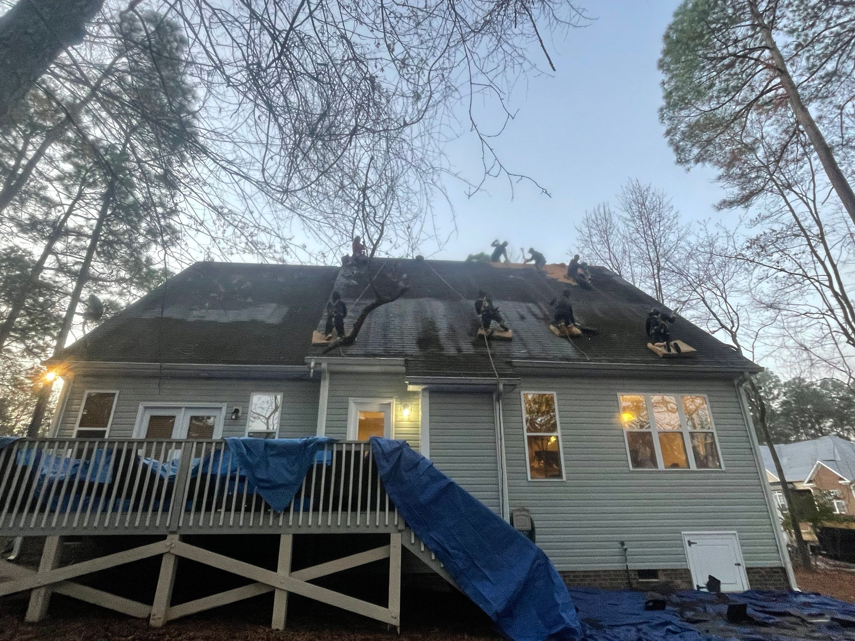 Asphalt Shingle Roof Replacement in Sanford, NC by Prepare The Way Roofing