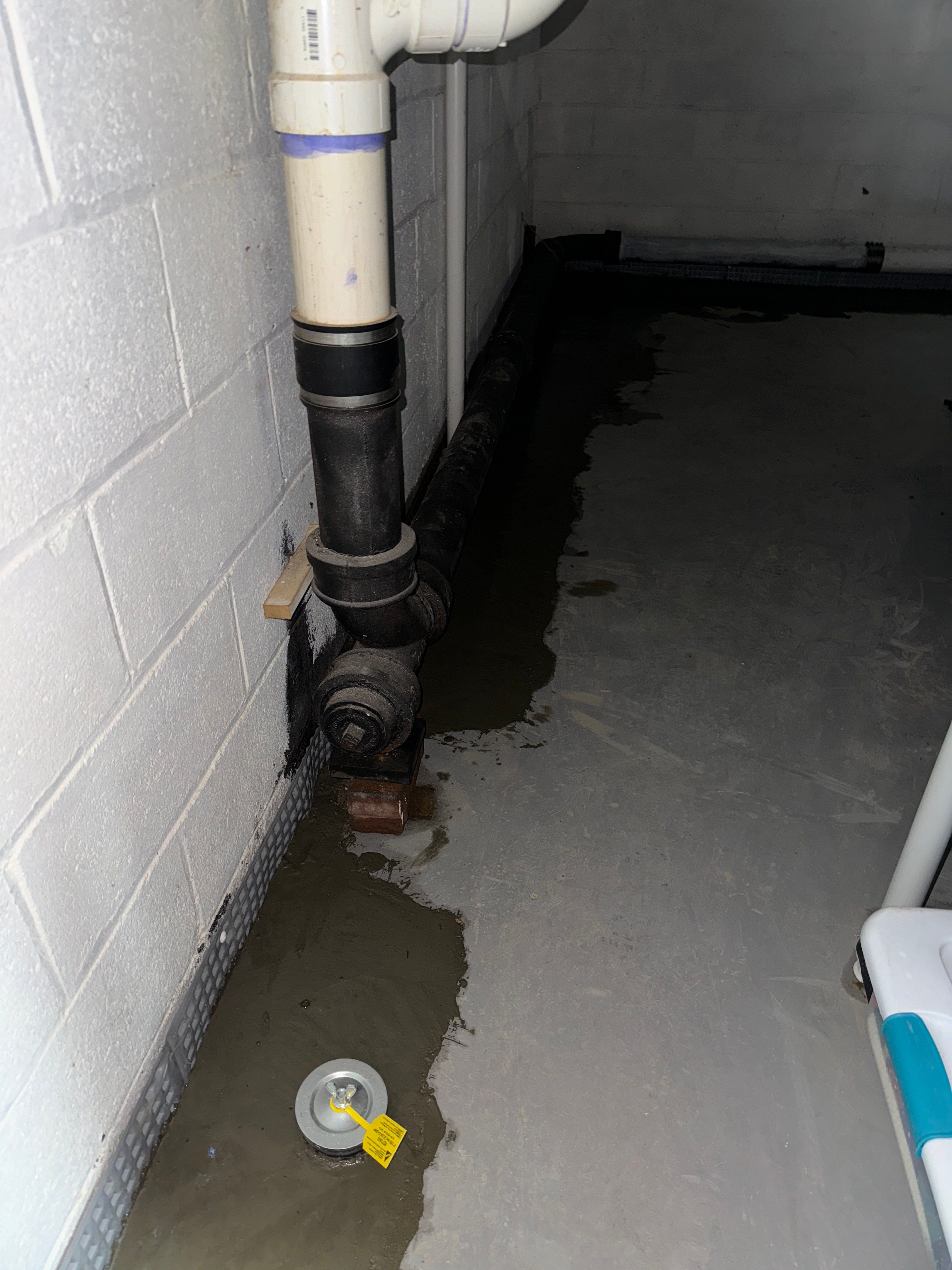 Interior French Drain Boonton NJ by Pure Service Pro, LLC 