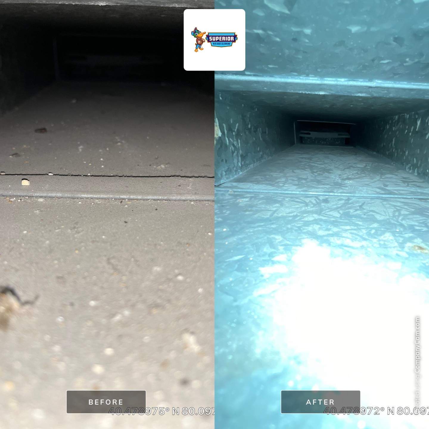 Air Duct Cleaning With a Vacuum Truck in McKees Rocks, PA by Superior Air Duct Cleaning