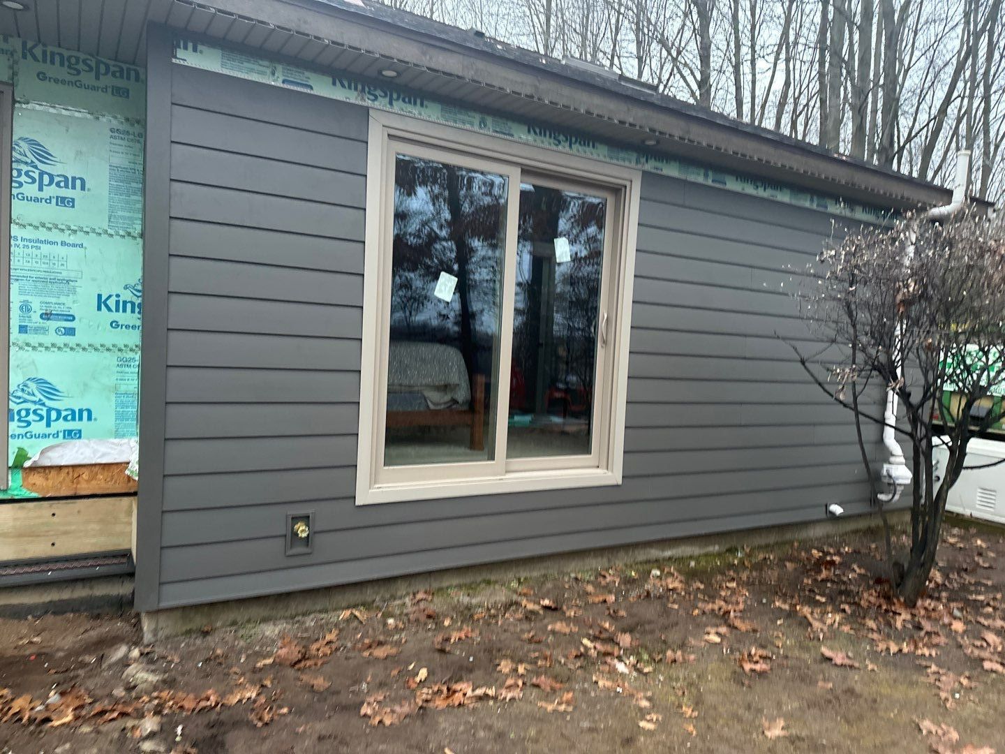 Siding Replacement using Alside S7 Cedar Mill Grain Composite by 180 Contractors