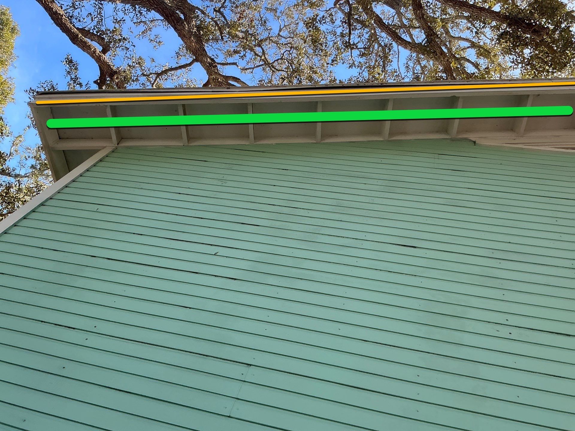New White Soffit Project in Safety Harbor, FL by Gutter Professors