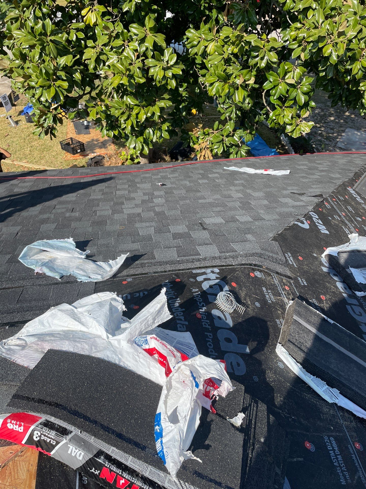 Residential Roofing Installation using Owen's Corning Duration (Lifetime) Shingles by Roof Repair Company