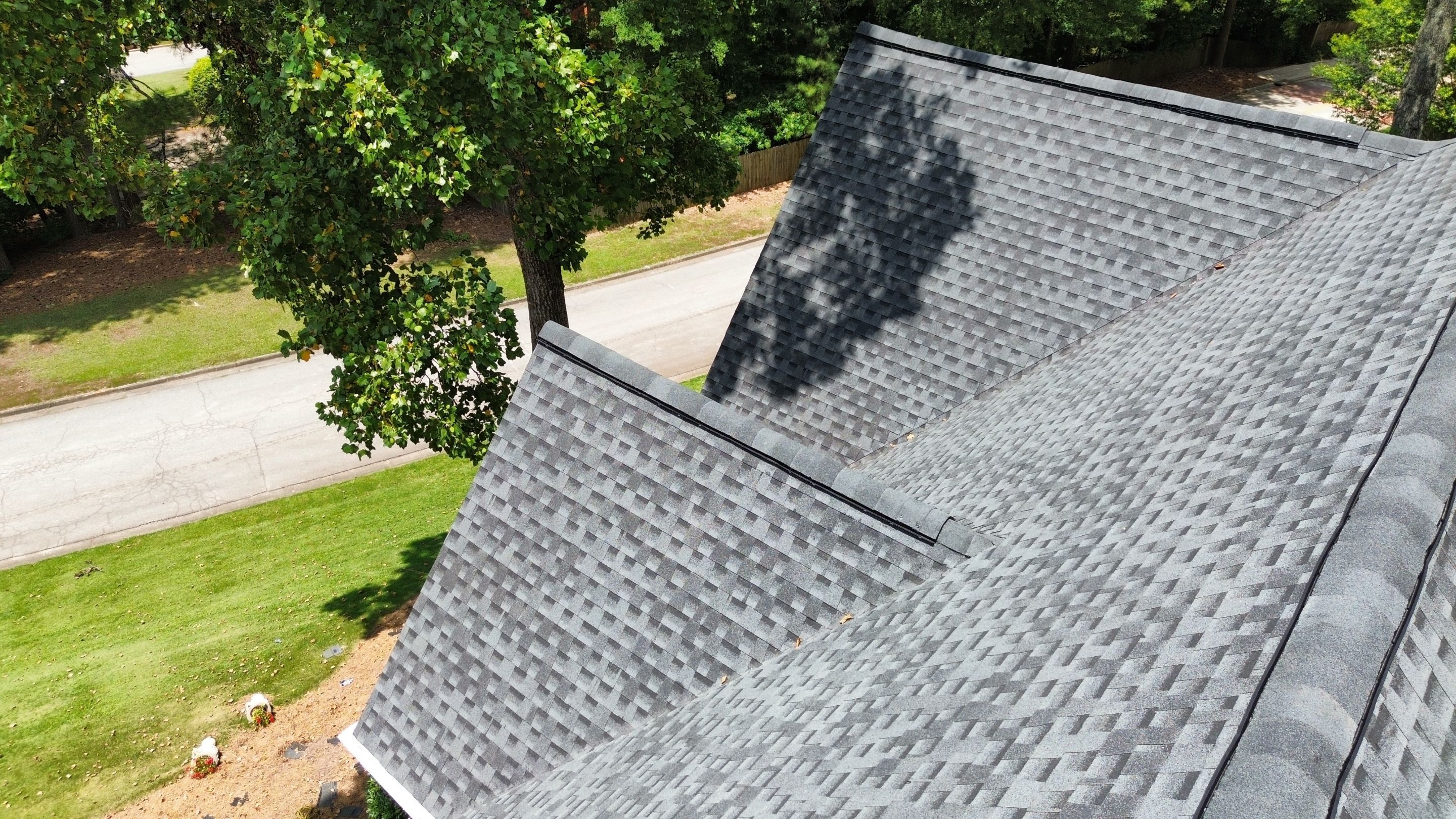Stone Mountain, GA Roof Replacement GAF Timberline HDZ Charcoal by Reset Roofing