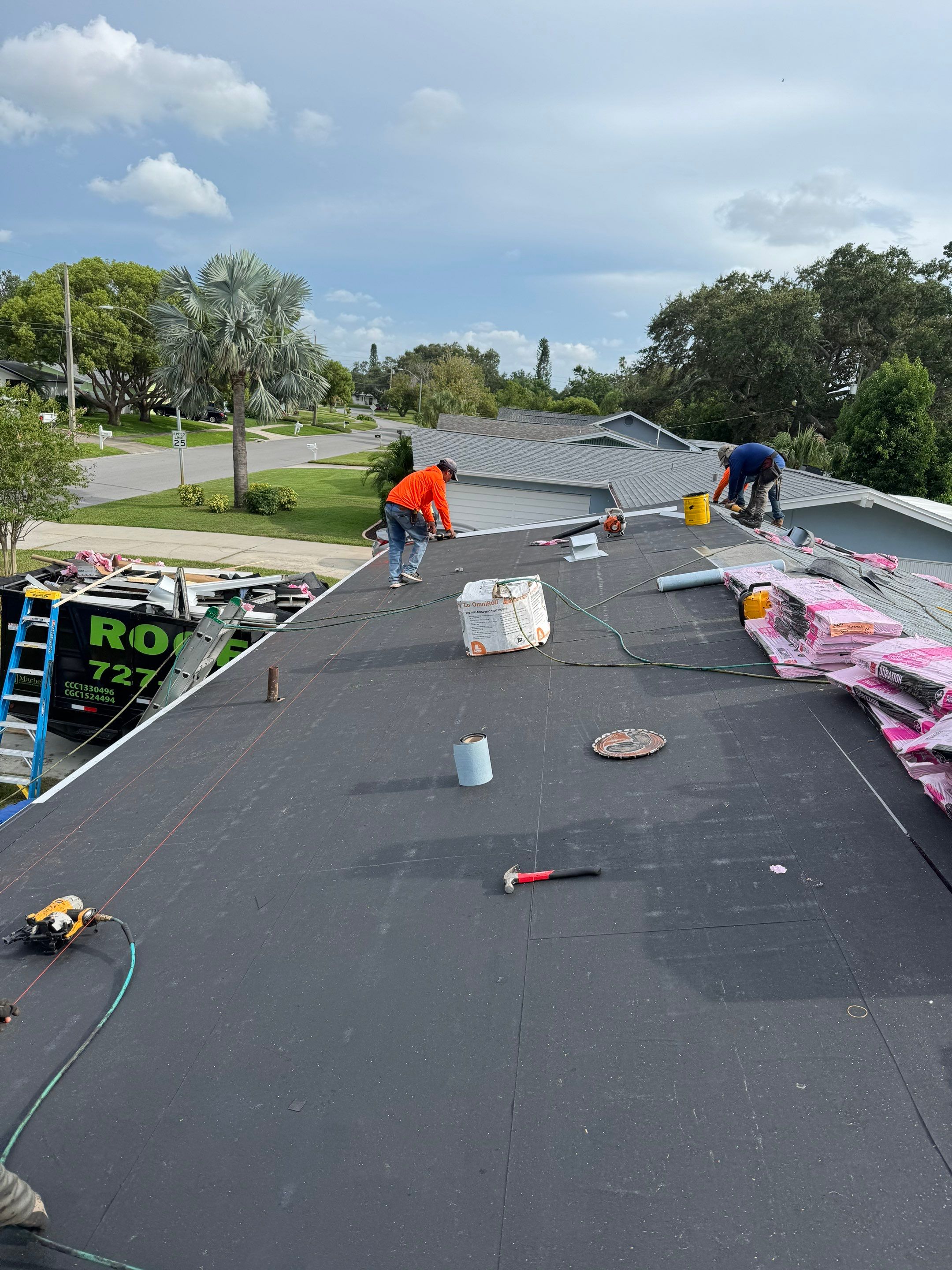 Project in Clearwater 33755 by Mitchell Roofing Company LLC 