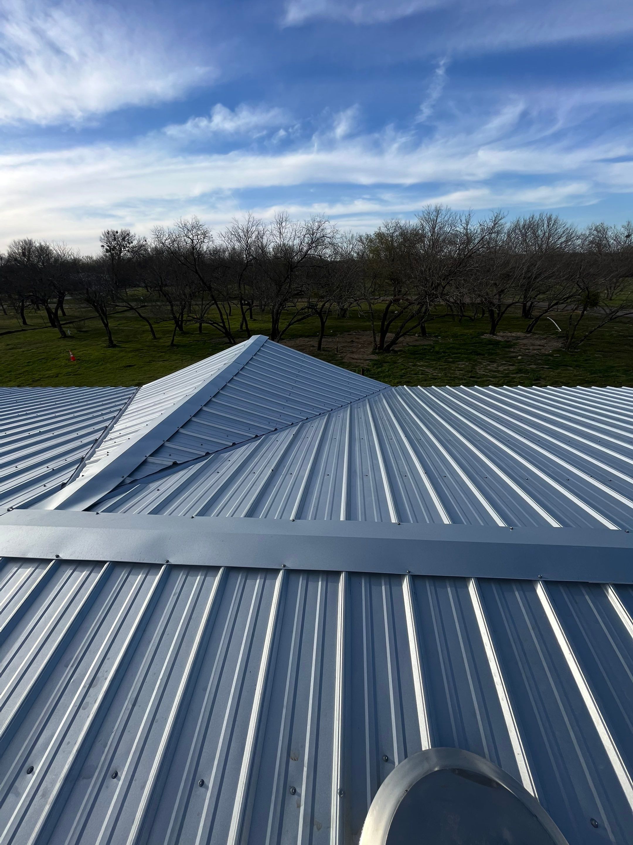 Rio Vista, Tx - Metal Roof & Gutter Installation by DT Roofing - Seth Wells