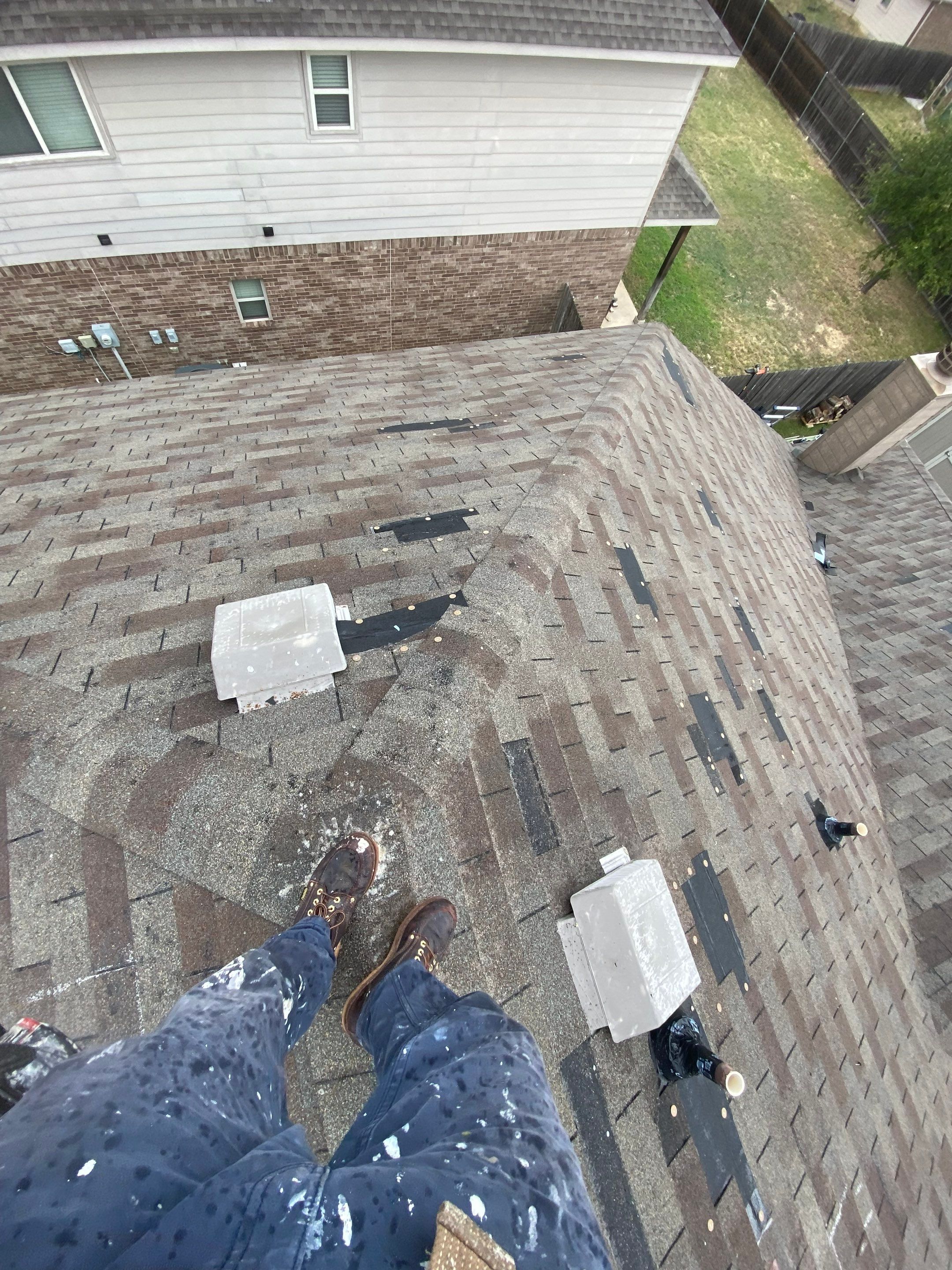 Residential Roofing Installation using Malarkey Vista AR by Harvey Roofing & Construction