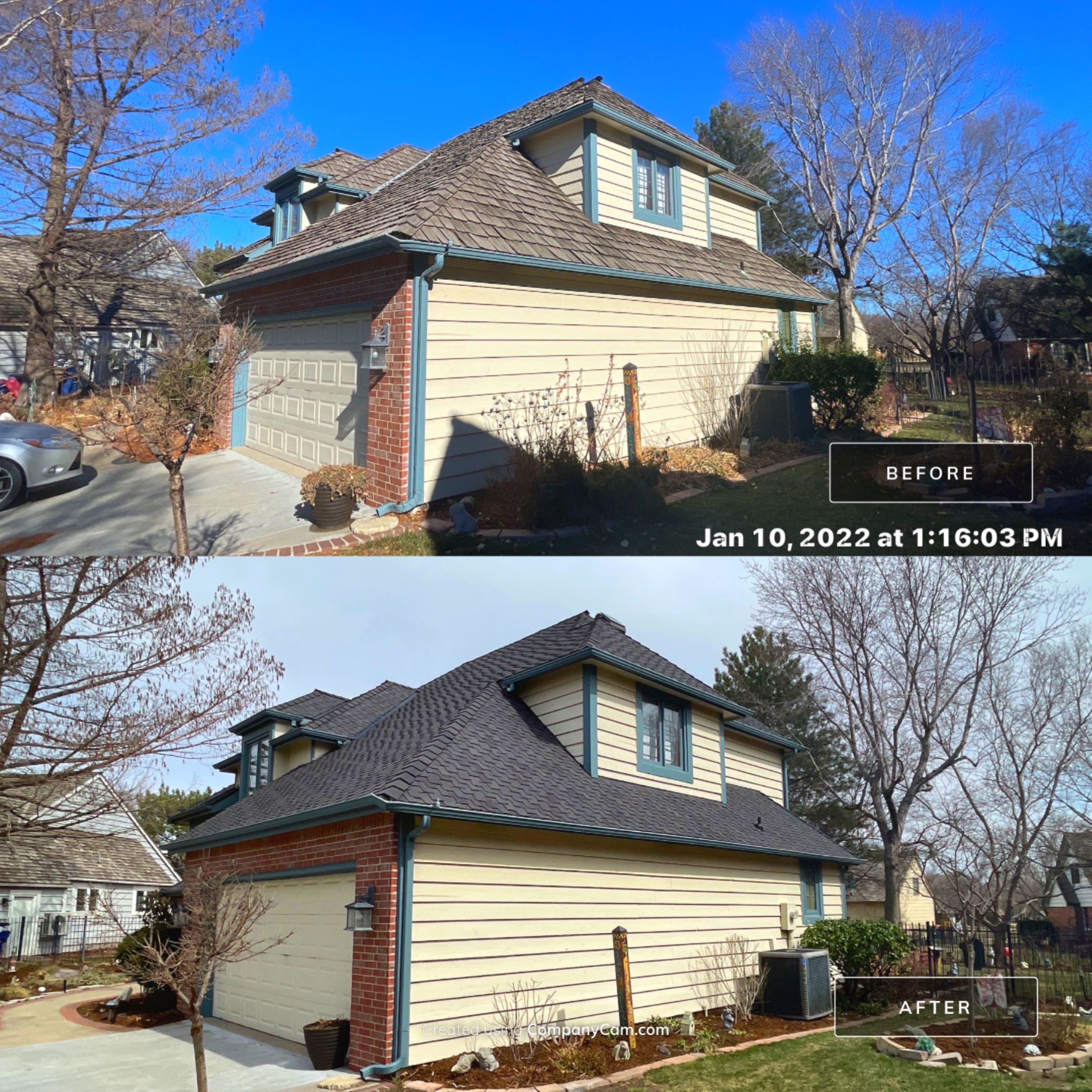Residential Roofing Installation using CertainTeed Presidential Impact Resistant  by Eaton Roofing 