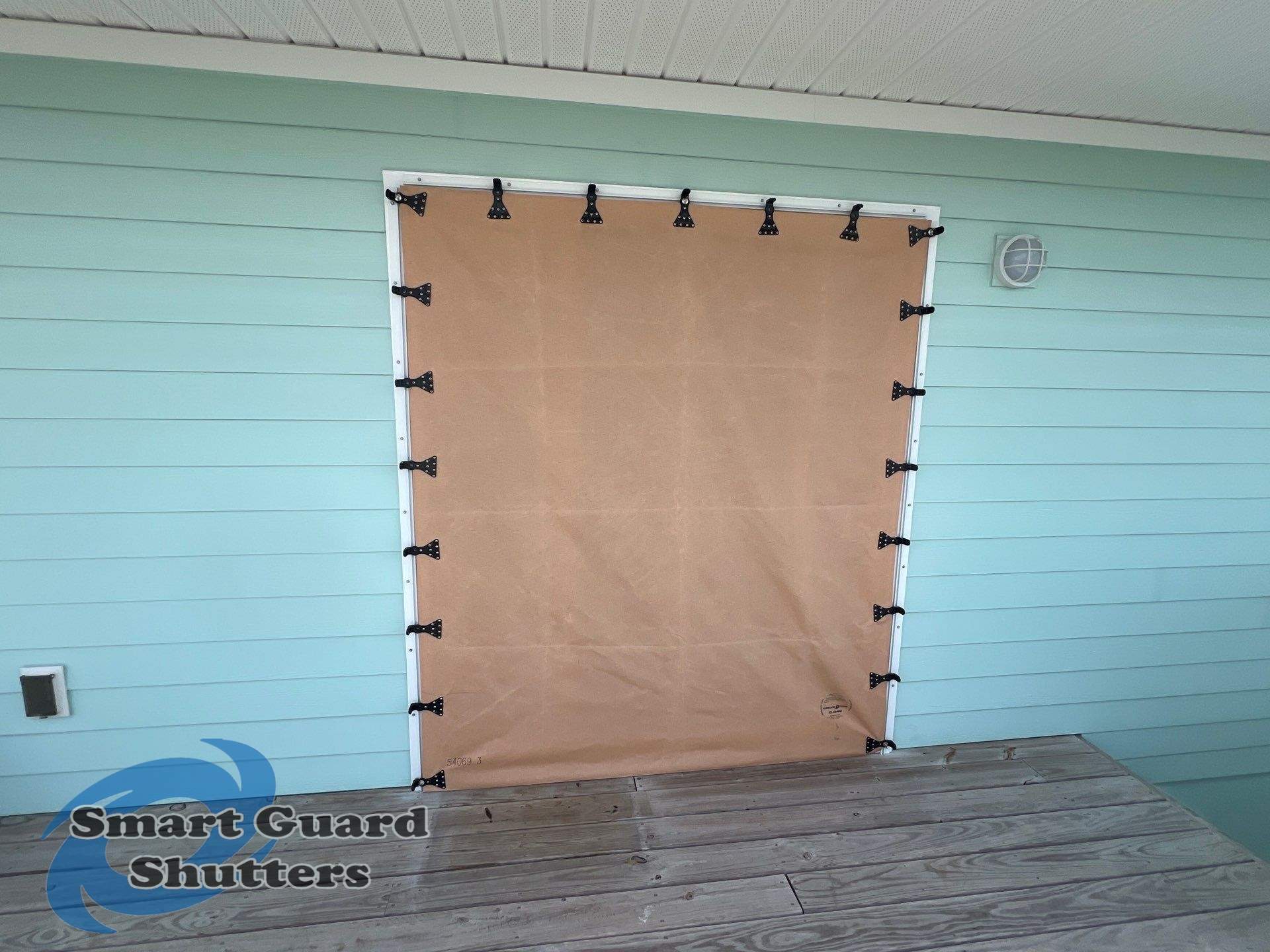 Astro Guard Hurricane Fabric - Tan by Smart Guard Shutters