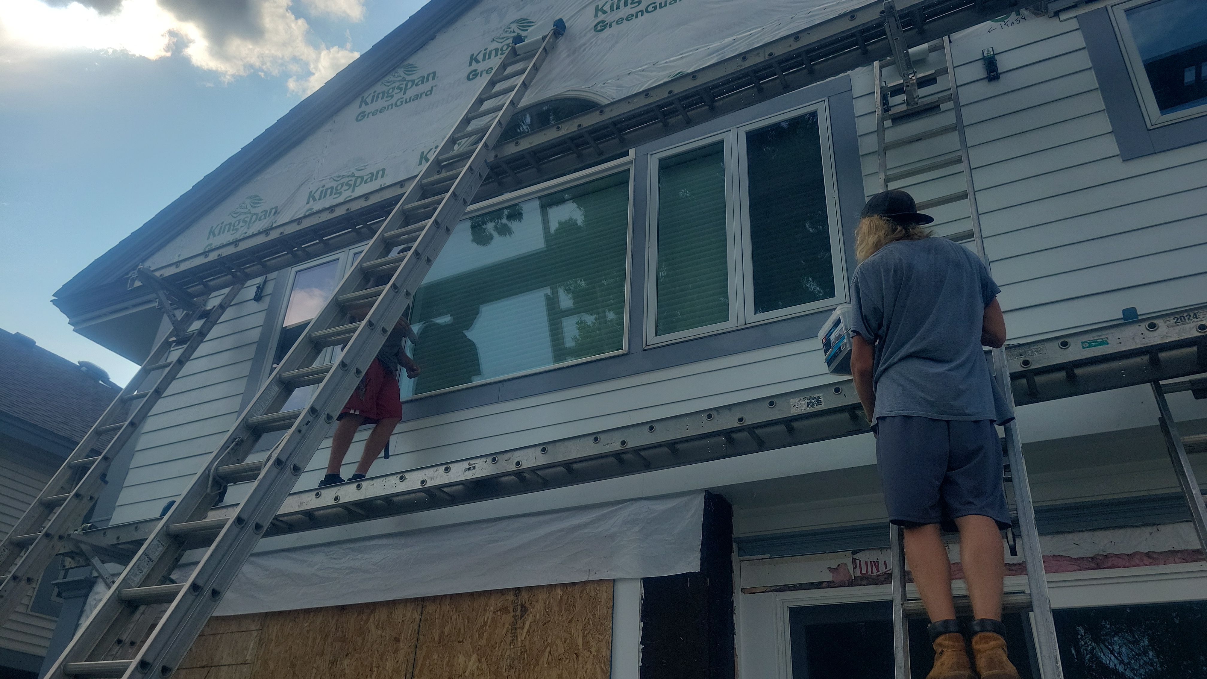 Siding Replacement using James Hardie Siding by 180 Contractors