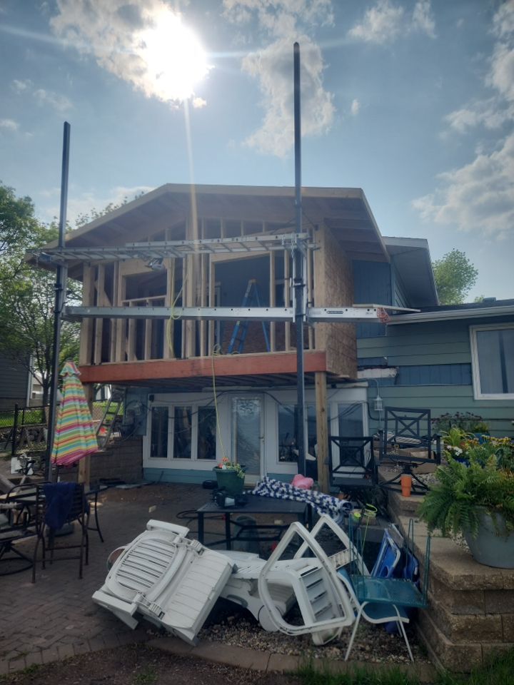 Lake house remodel by Homebound Construction