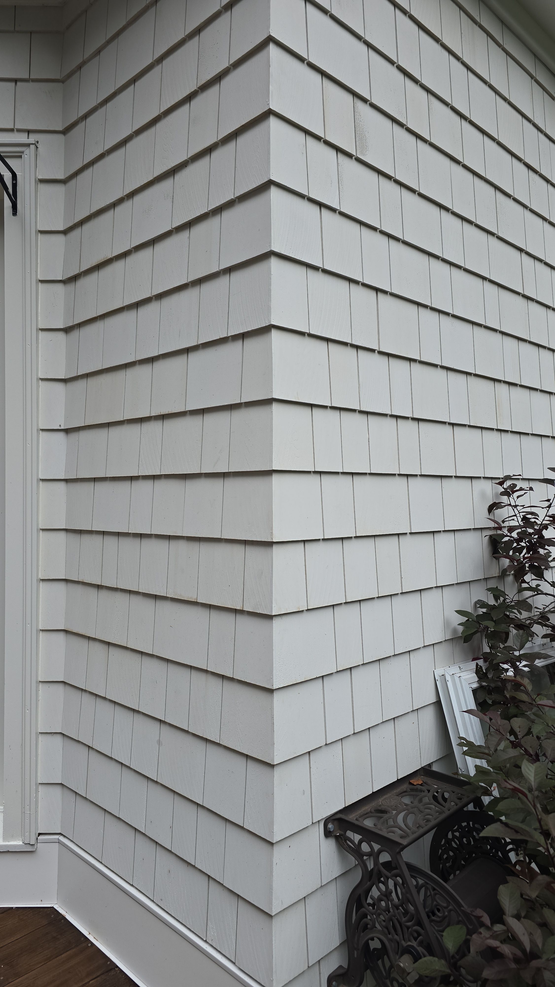 White cedar shingles and windows in Wayland, MA by UBrothers Construction