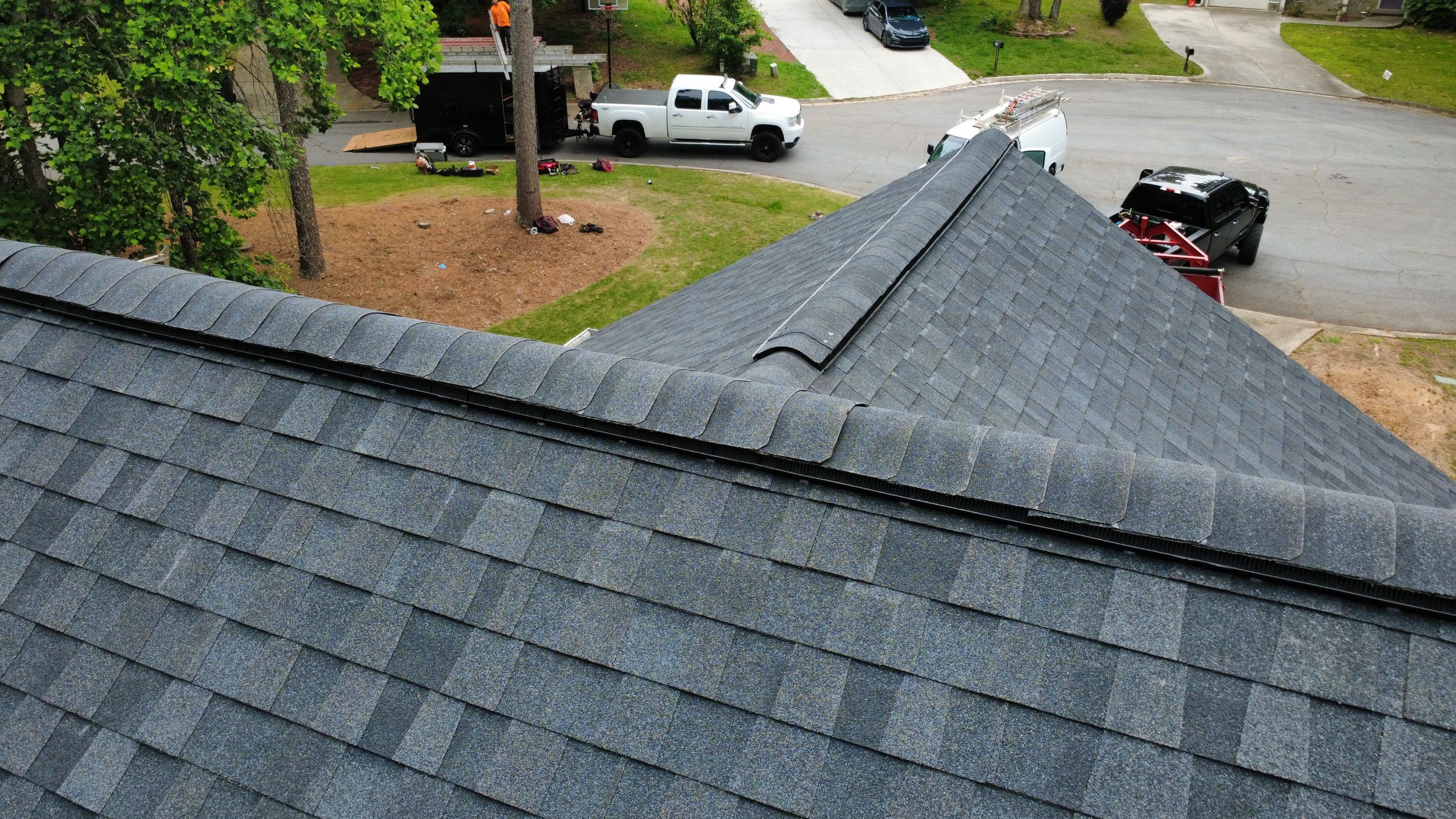 Alpharetta, GA Roof Replacement CertainTeed Landmark Charcoal Black by Reset Roofing