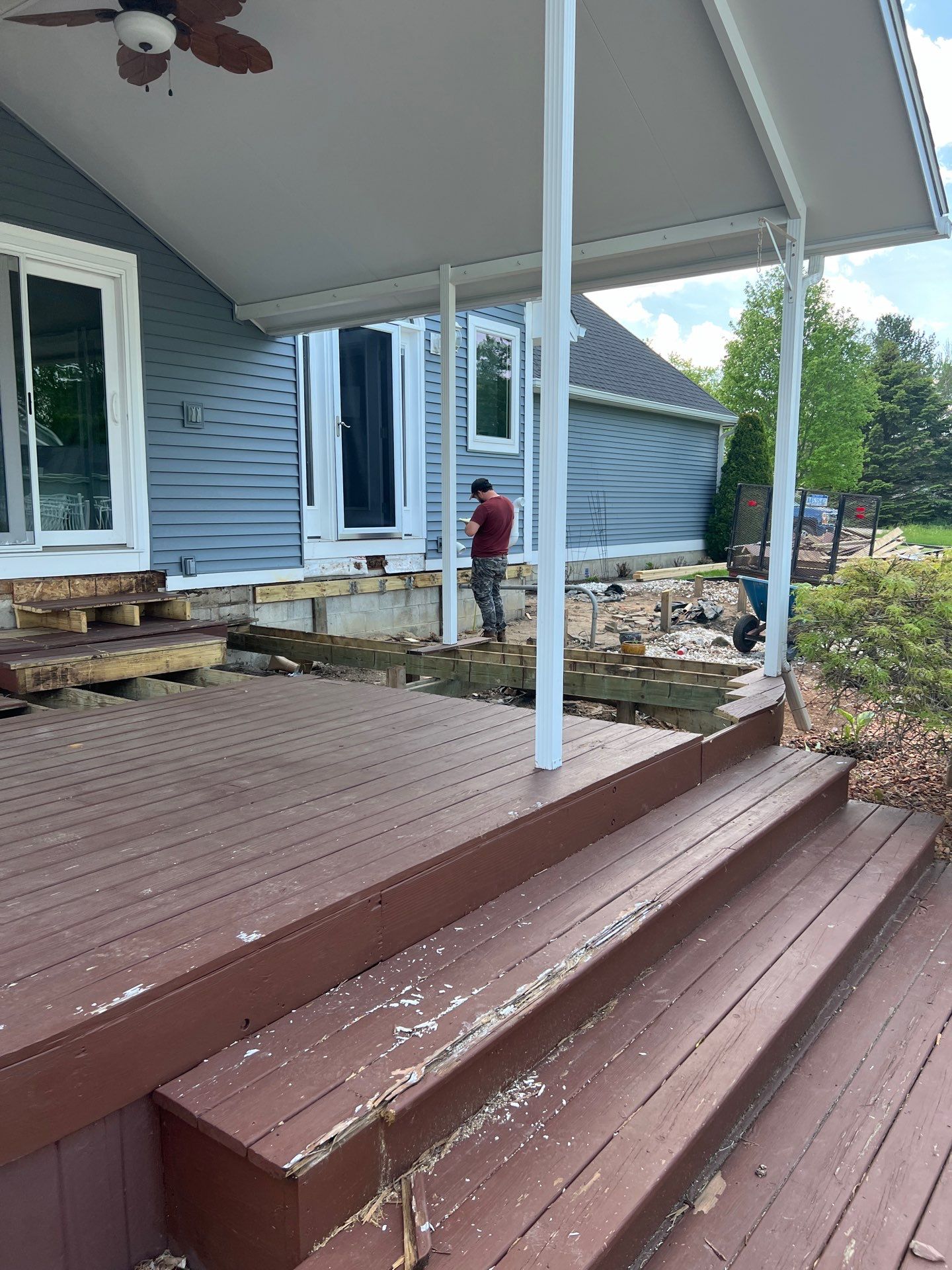 New Deck Build by Clark Builders LLC