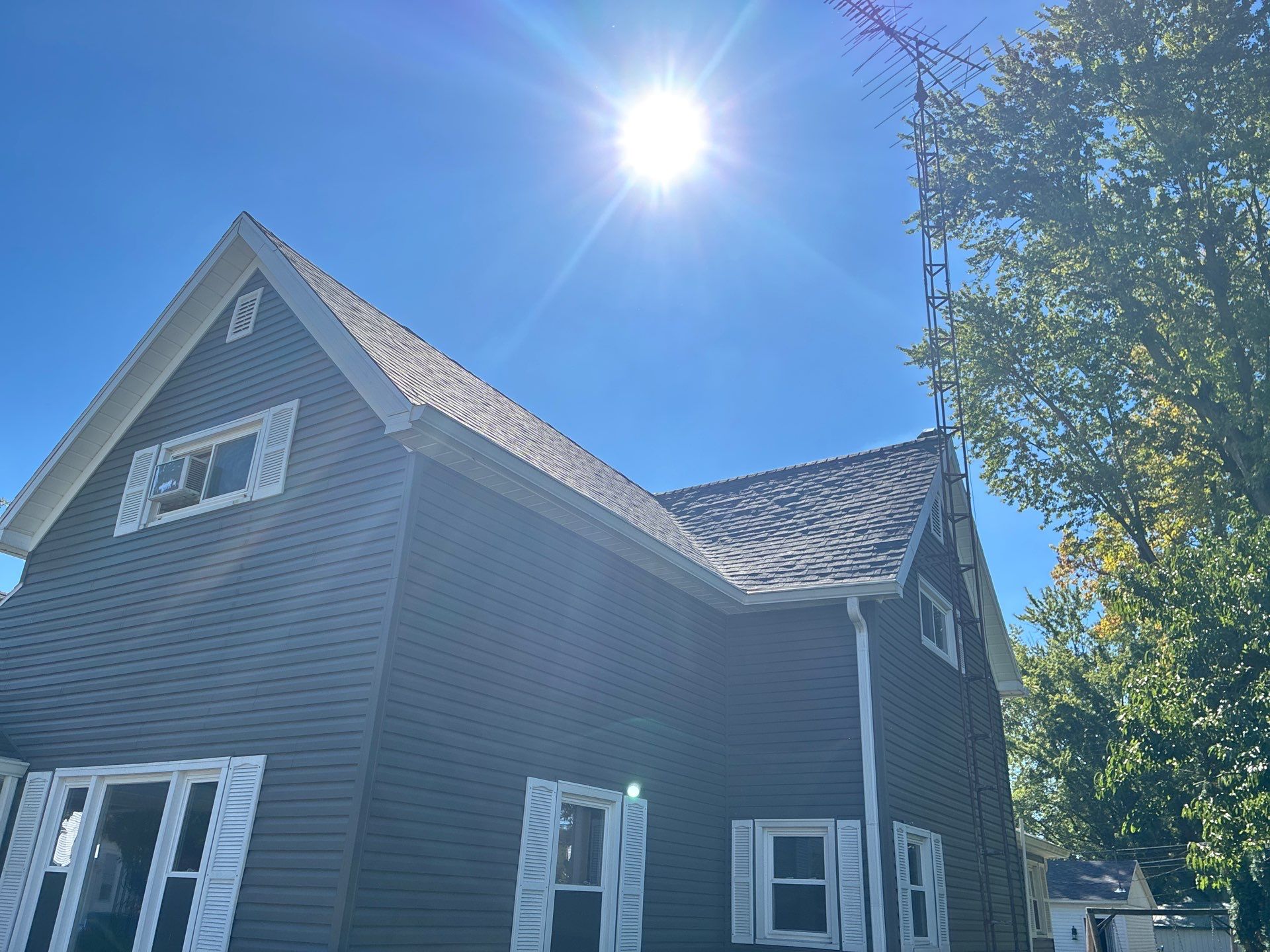 Project in Middletown, IN by Rodeffer Roofing INC