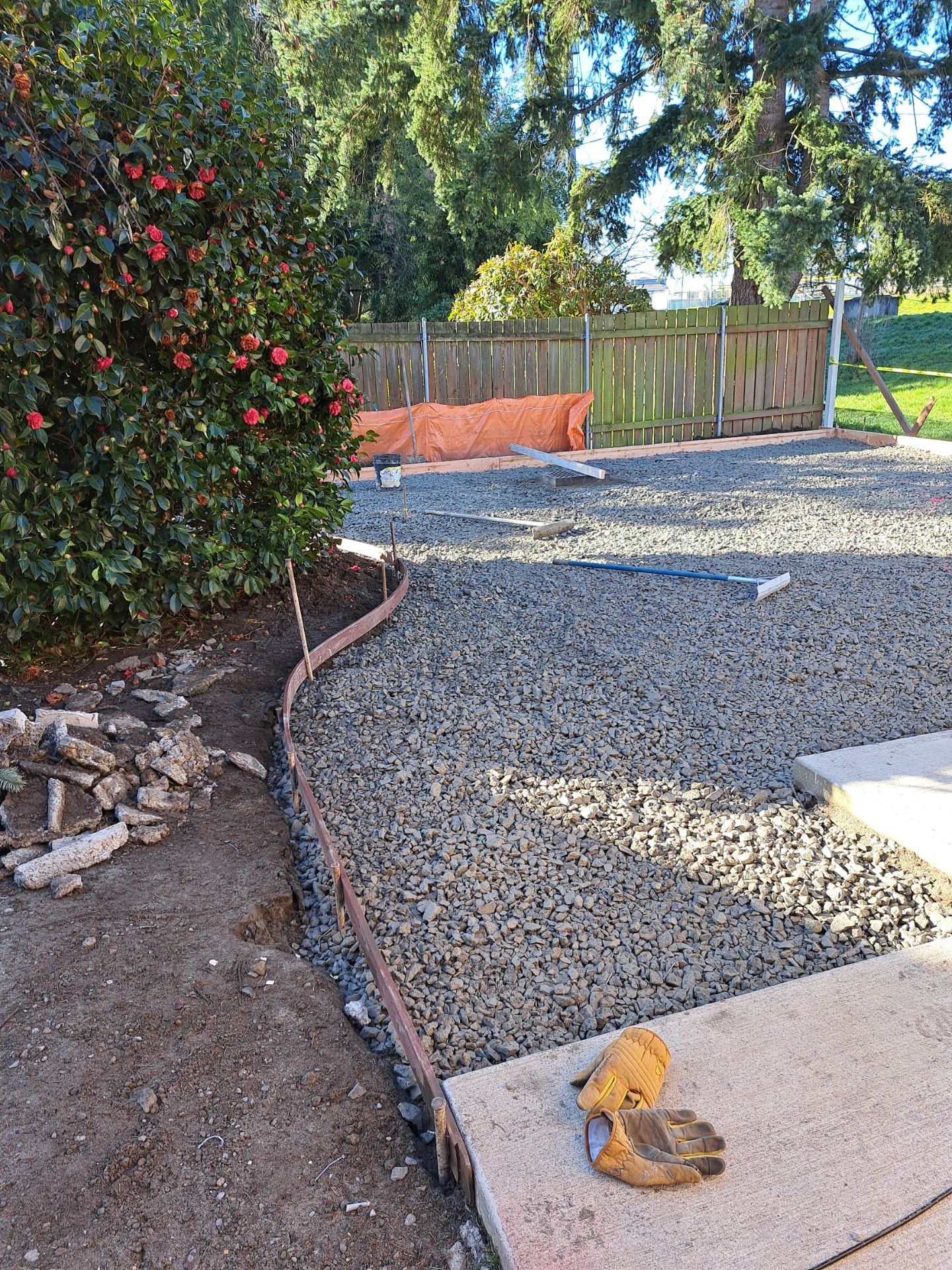 Ron | Pervious Concrete Driveway  by Jireh Asphalt & Concrete Inc 