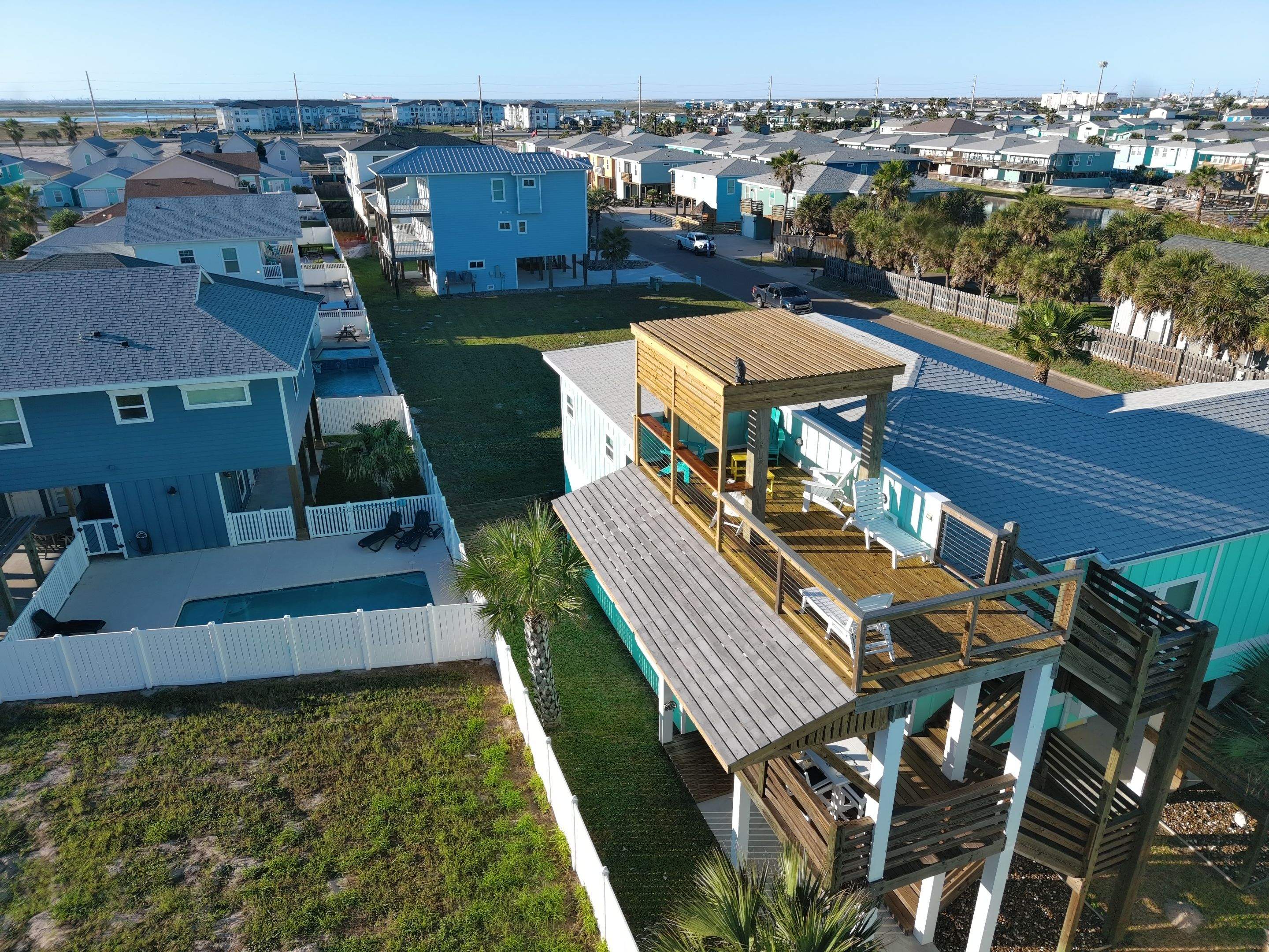 Roof Top Clubhouse on the Beach by Bayfront Roofing and Construction