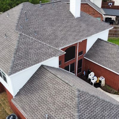 Residential Roofing Installation using GAF Timberline HDZ Weathered Wood