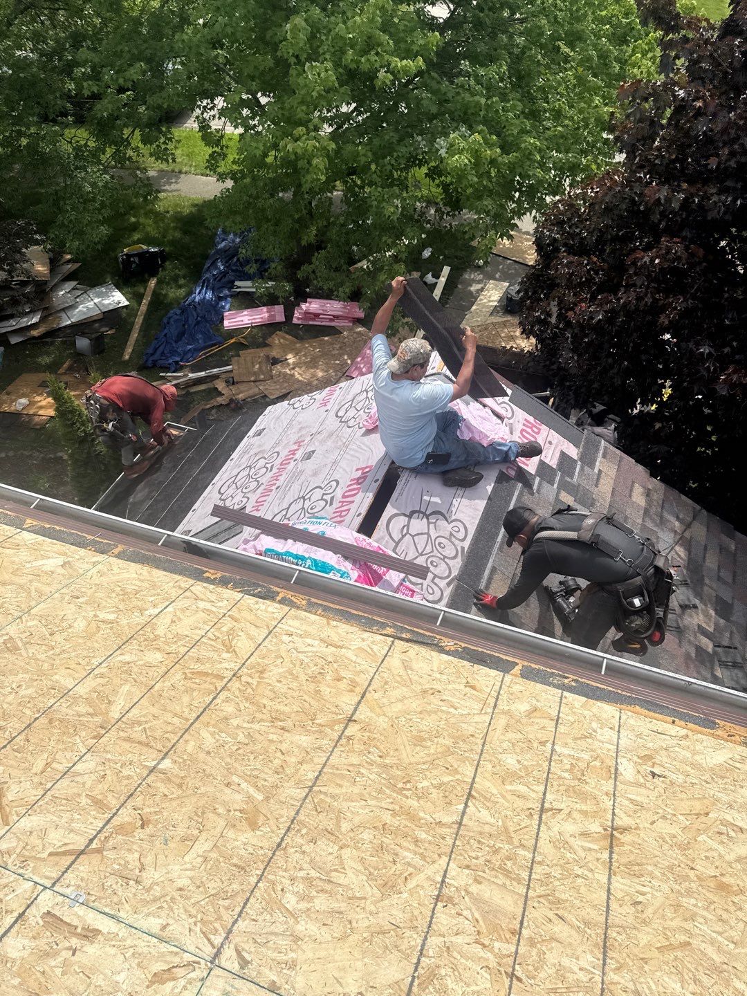 Roof Replacement using Owens Corning Duration Flex by 180 Contractors