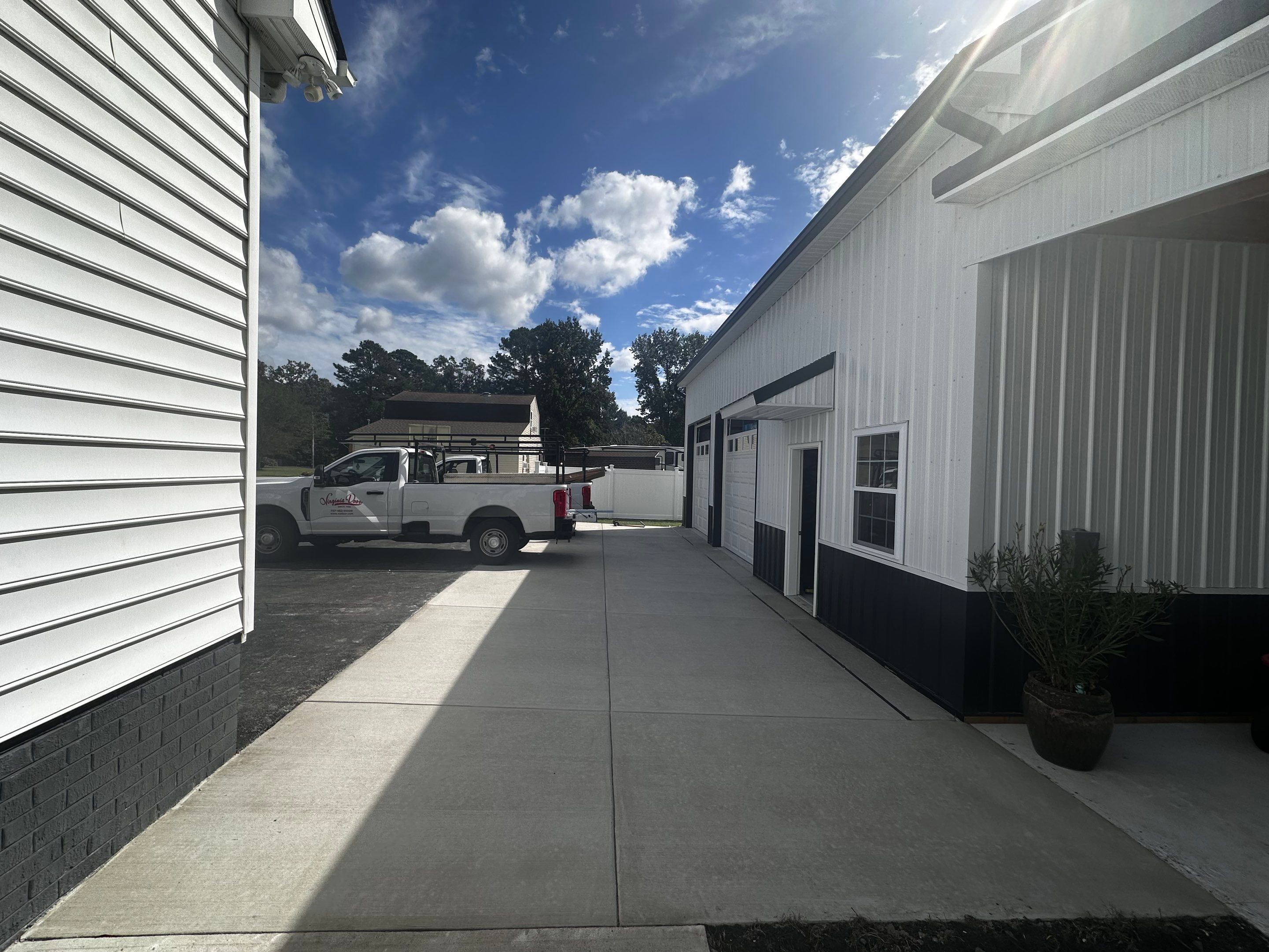 Project in Chesapeake by Sam The Concrete Man Virginia Beach