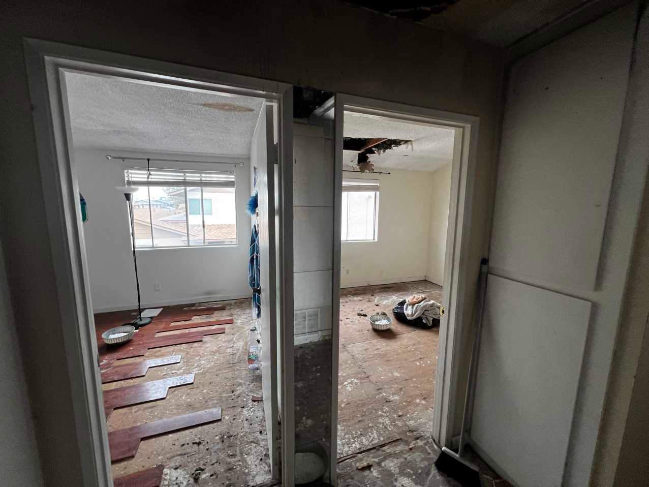 Restoring a Fire Damaged Home - Hacienda Heights by One Stop Source
