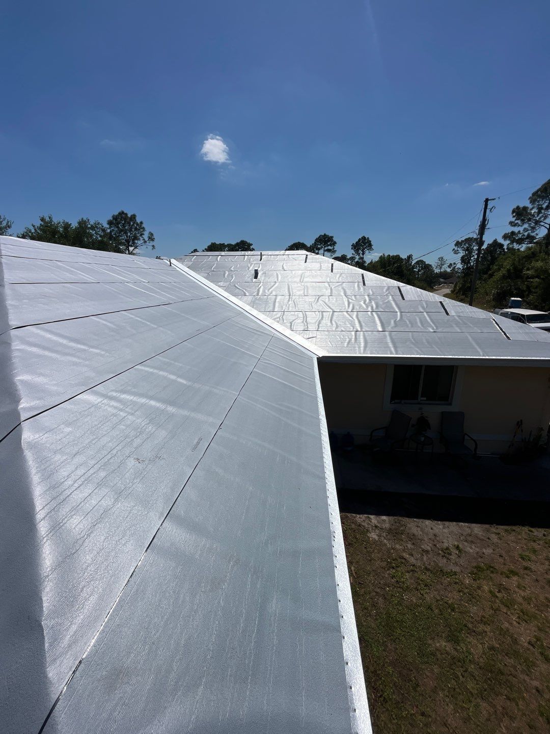 Residential Roofing Installation using Tuff Rib by Durabilis Roofing INC