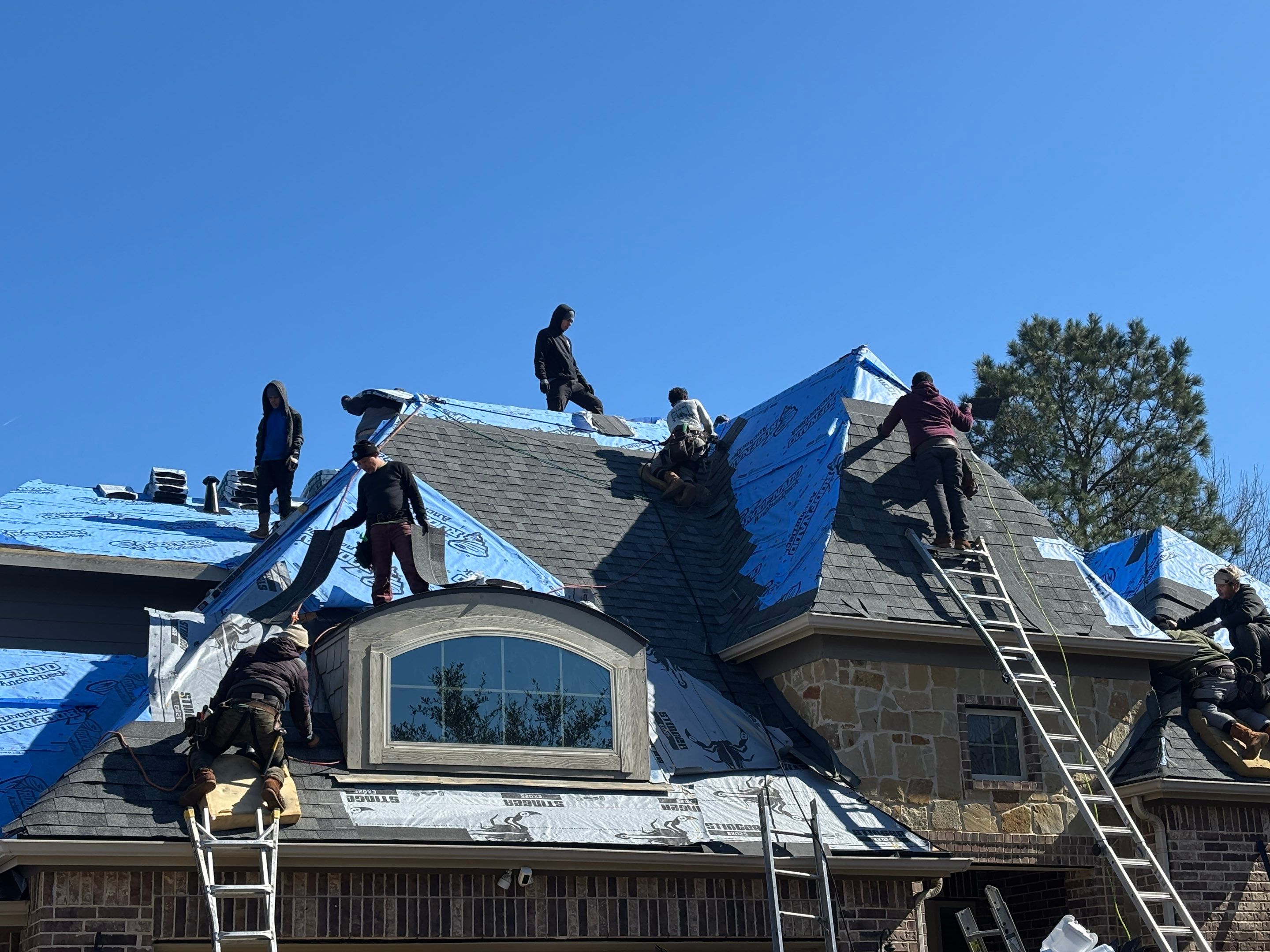 Residential Roof Replacement using IKO Cambridge Lifetime Shingle by Elite Roofing LLC