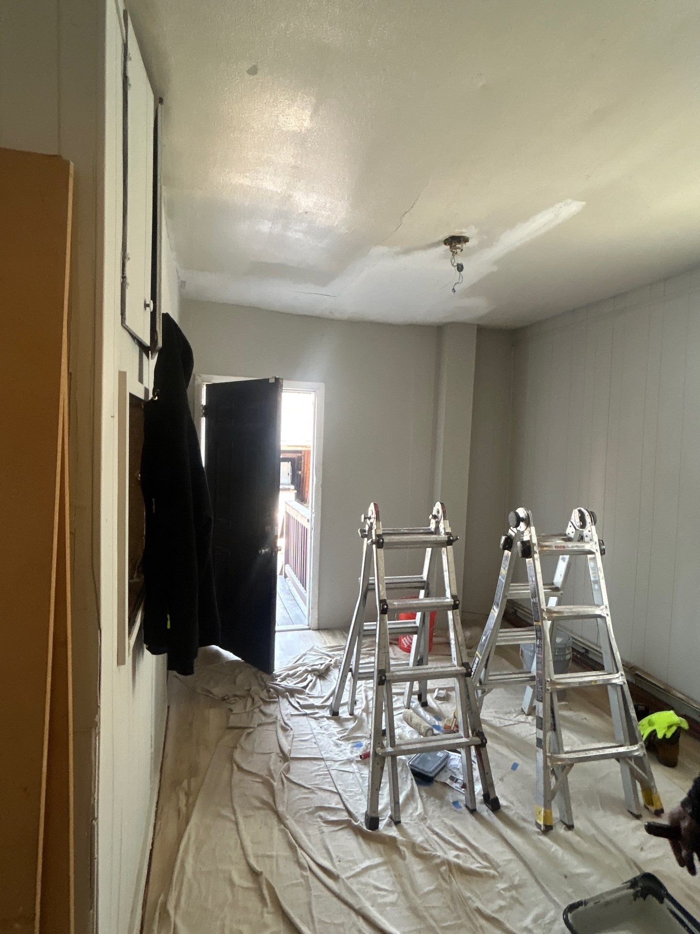 Interior Renovation in Progress at a Multi-Story New Haven Home by Diamond Image LLC