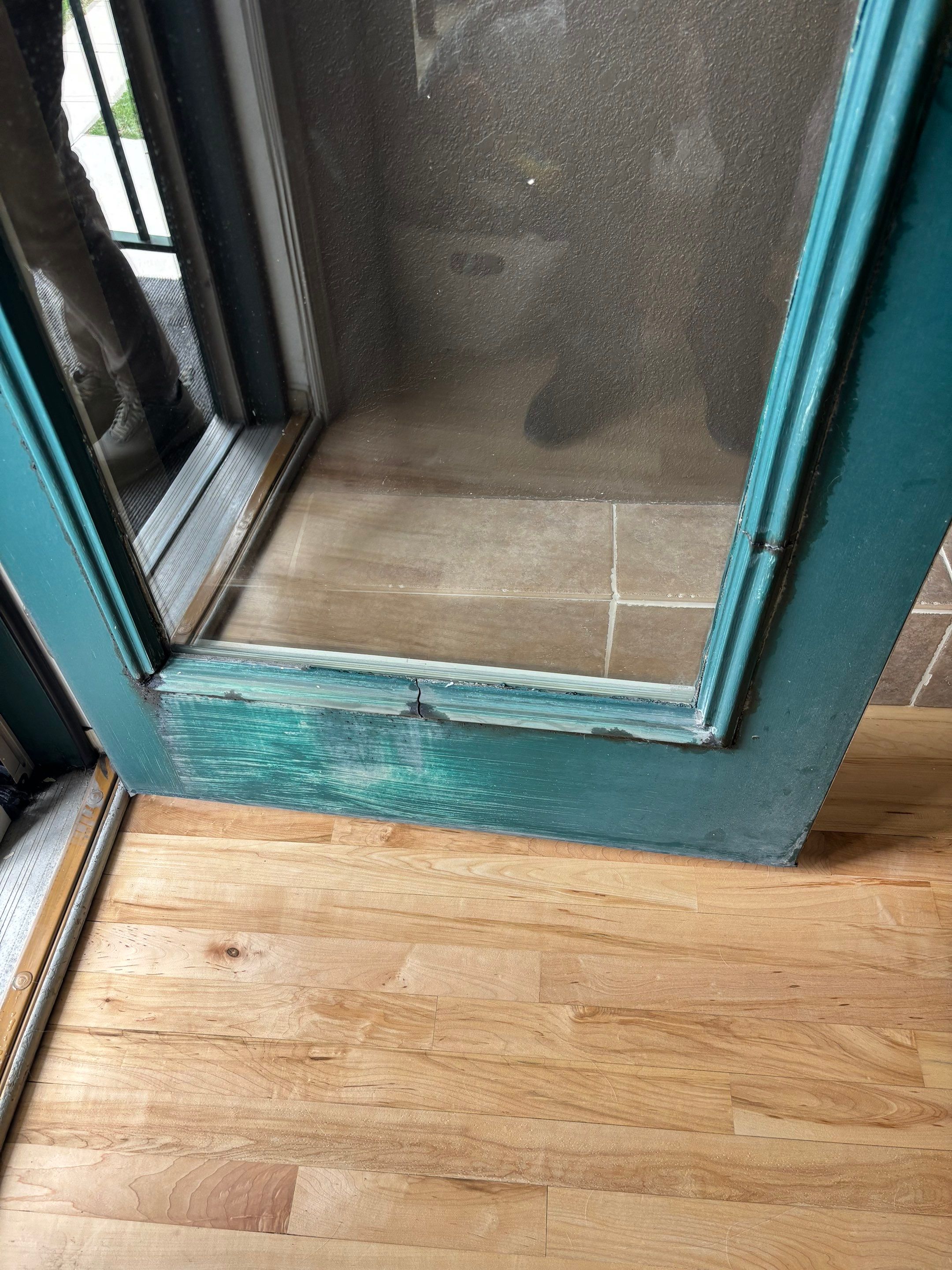 Exterior Door and Railing Finishing by OCS Contracting Services