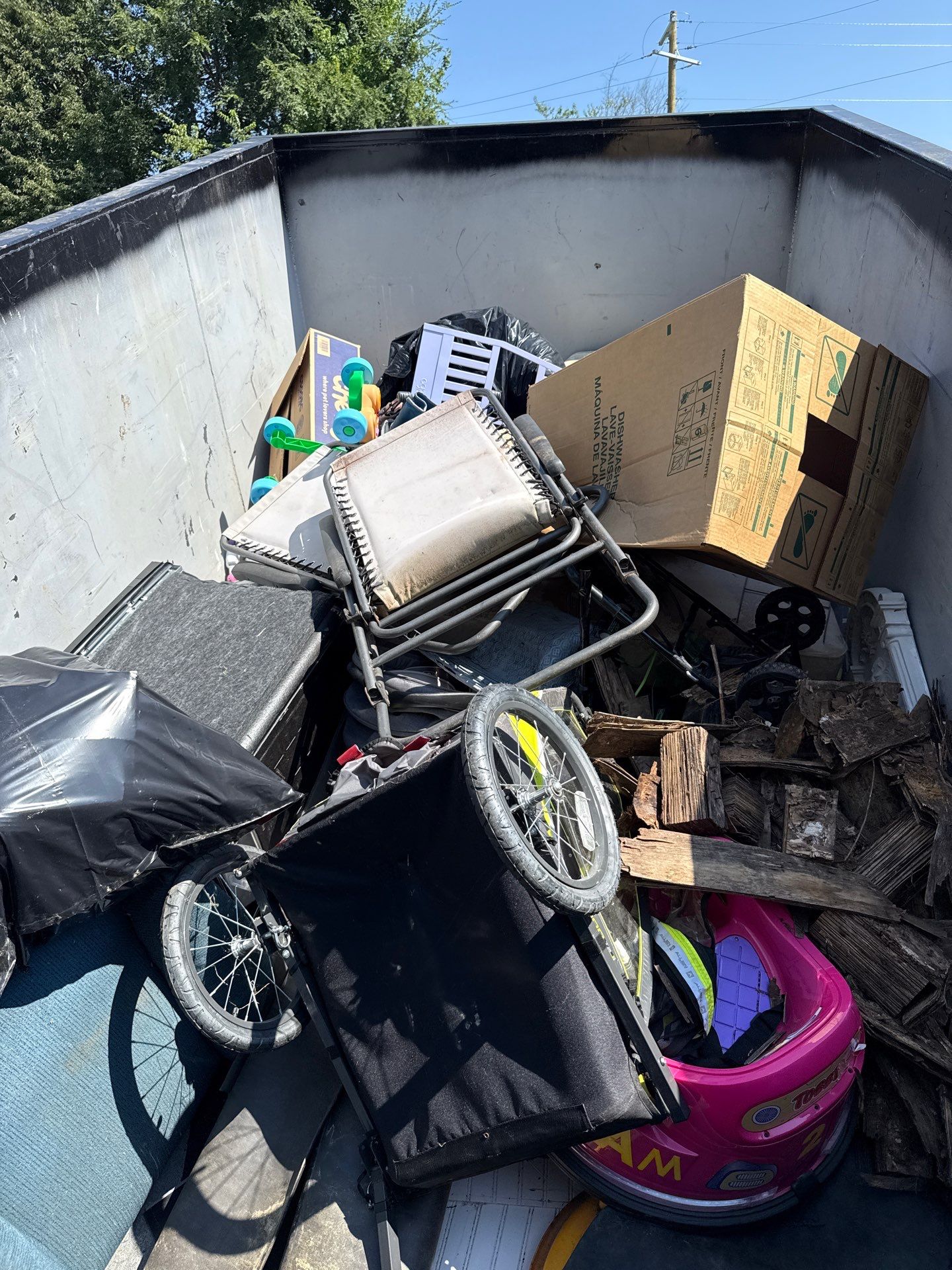 Project in Monroe by Badger Hauling