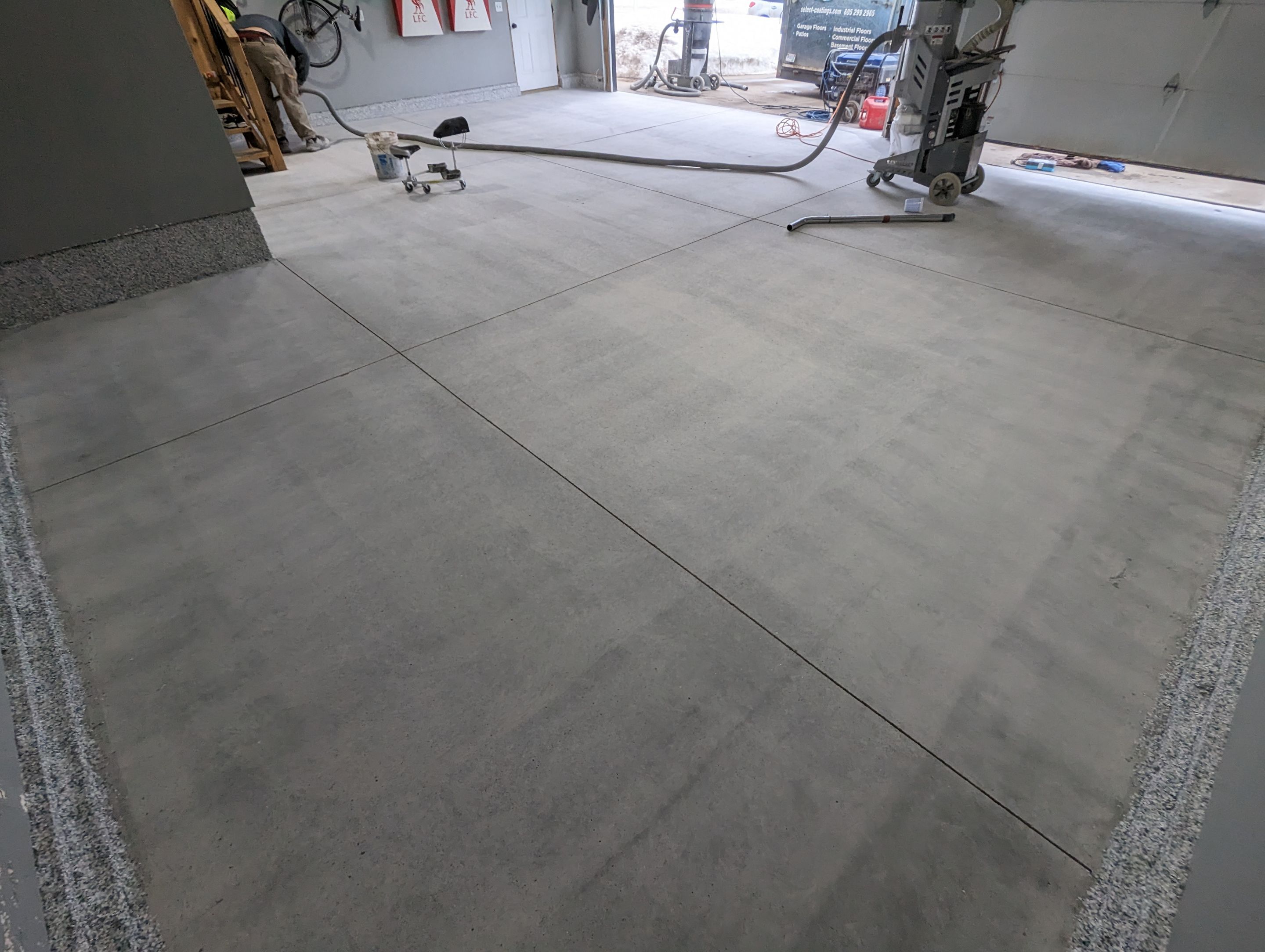 Garage using Tidalwave by Select Painting, Coatings & Garage Cabinets