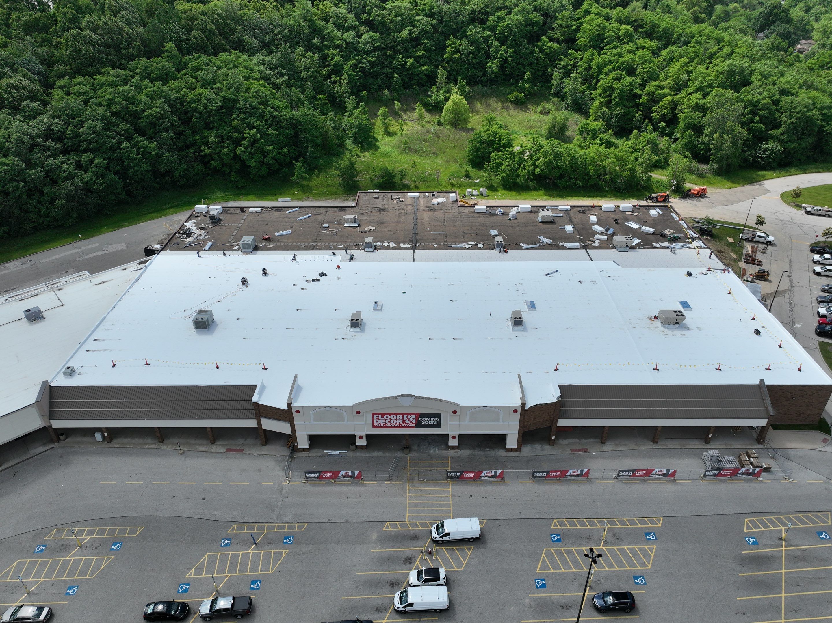 Floor and Decor - Akron Oh  by Commercial Roofing and Coating Systems 