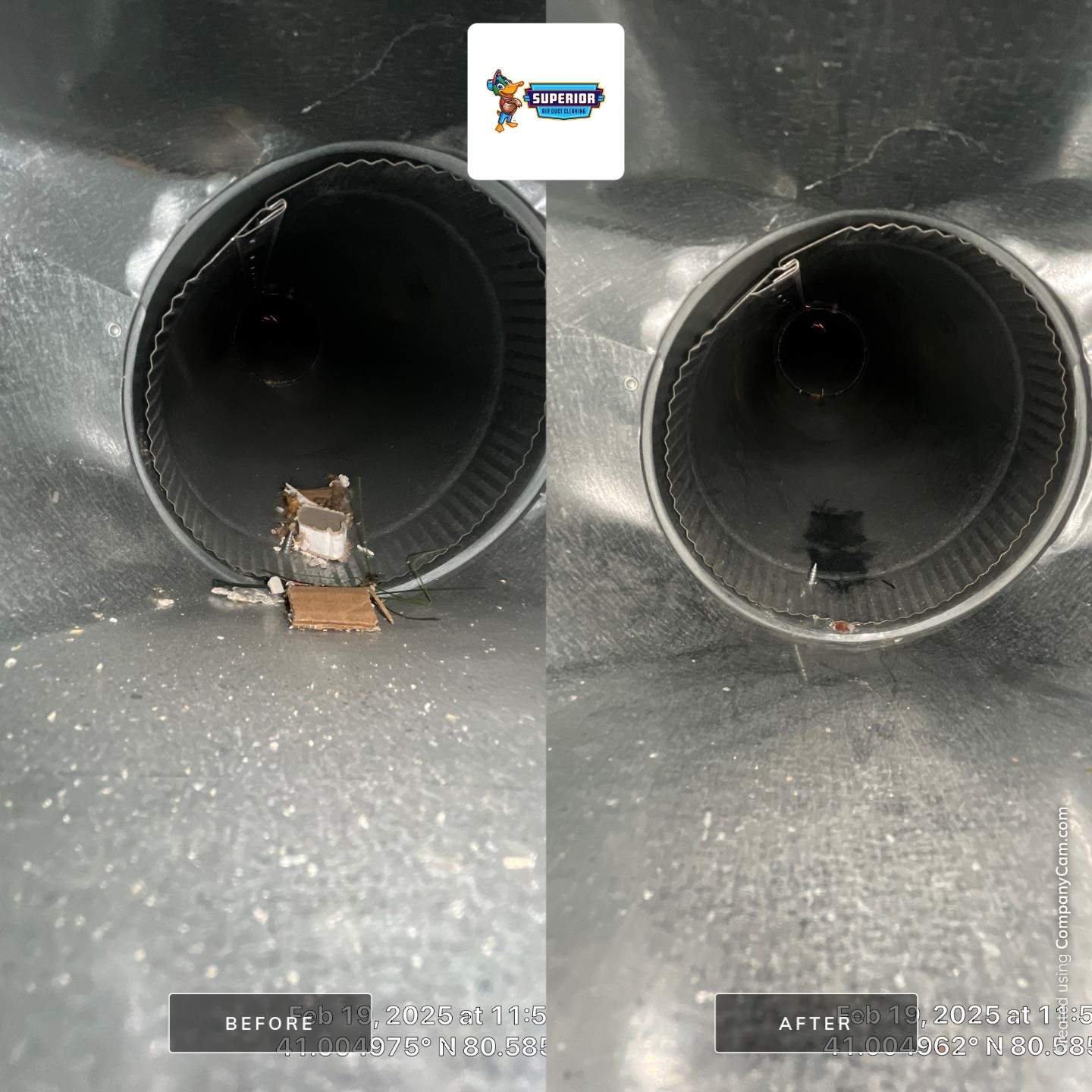 Air Duct Cleaning With a Vacuum Truck in Youngstown, OH by Superior Air Duct Cleaning